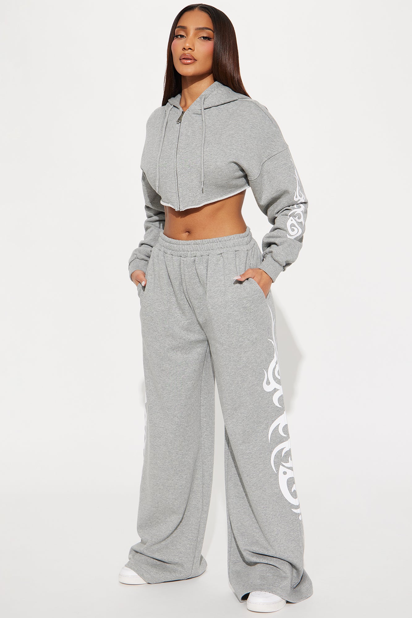 Miranda Zip Front Pant Set