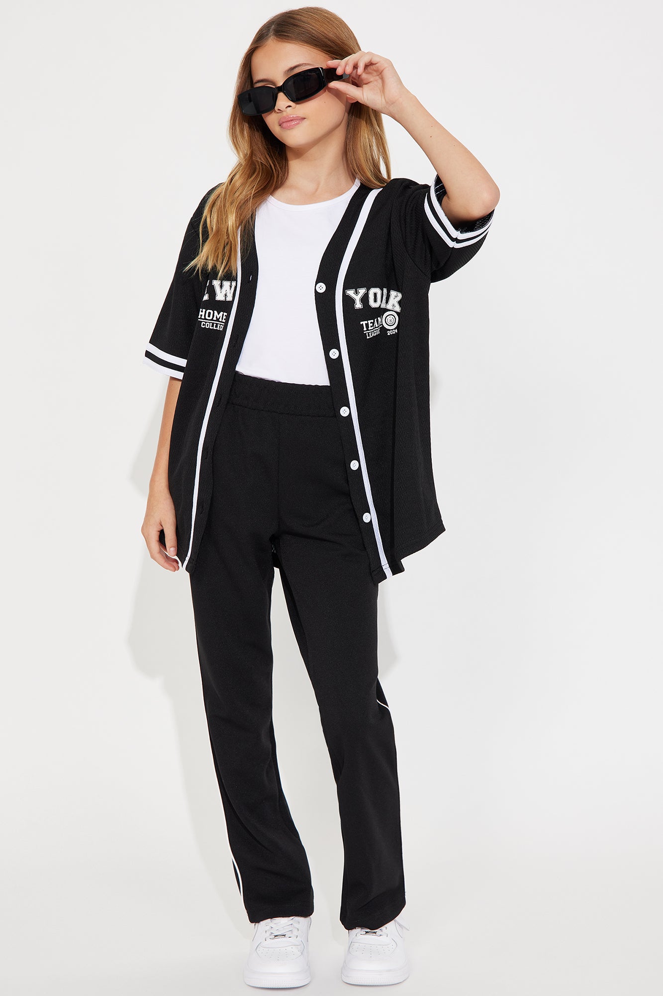 Mini NY Home Team Jersey Tee