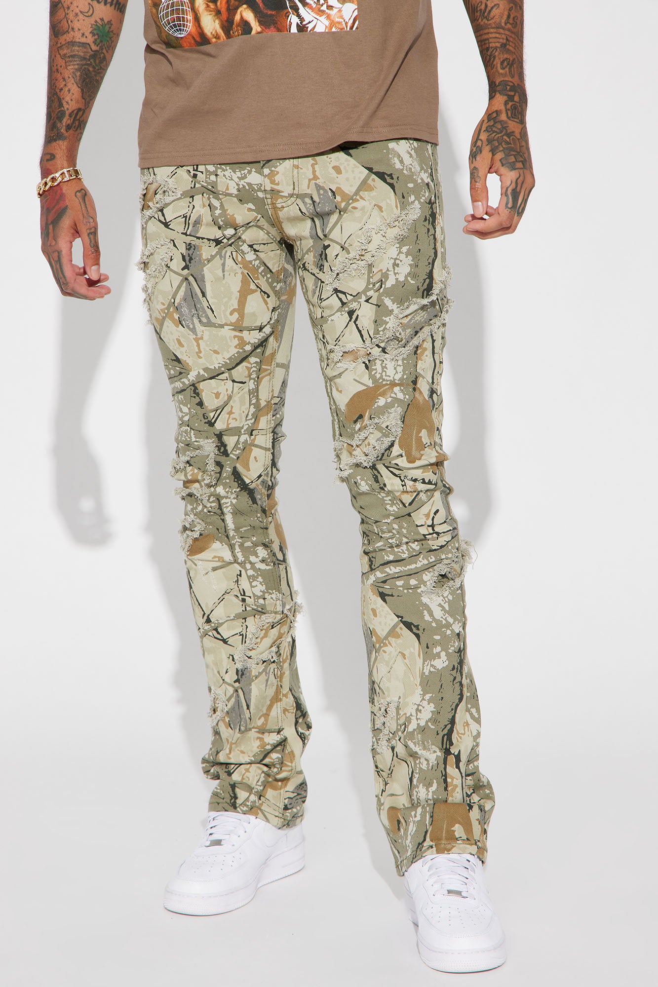 Get Into It Skinny Flared Pants