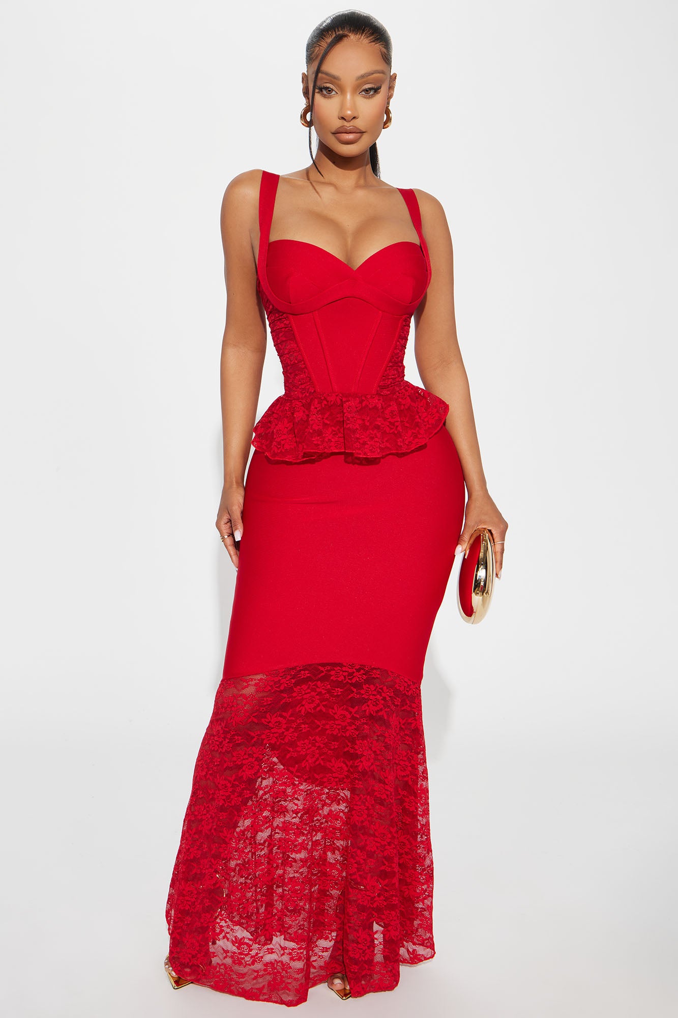 Can't Resist Bandage Maxi Dress