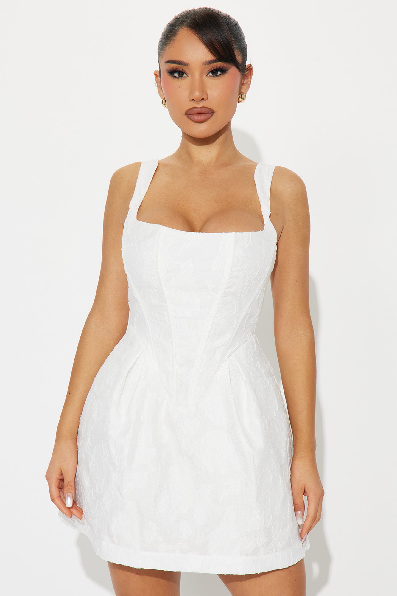 Only Bliss Corset Micro Mini Dress