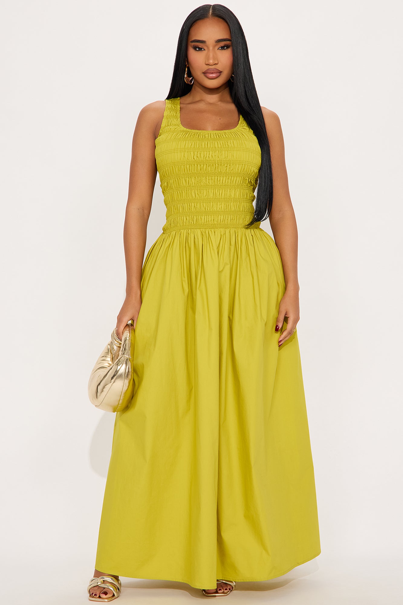Hallie Poplin Maxi Dress