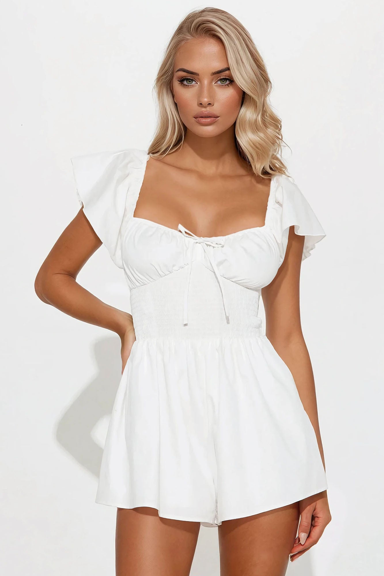 Marcia Poplin Romper