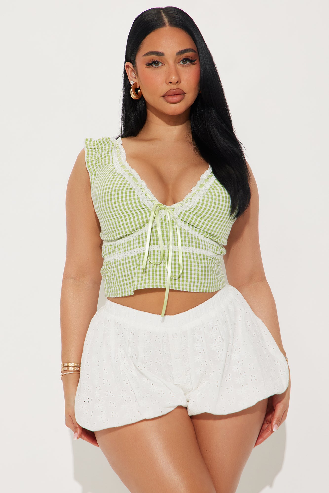 Picnic Walk Gingham Top
