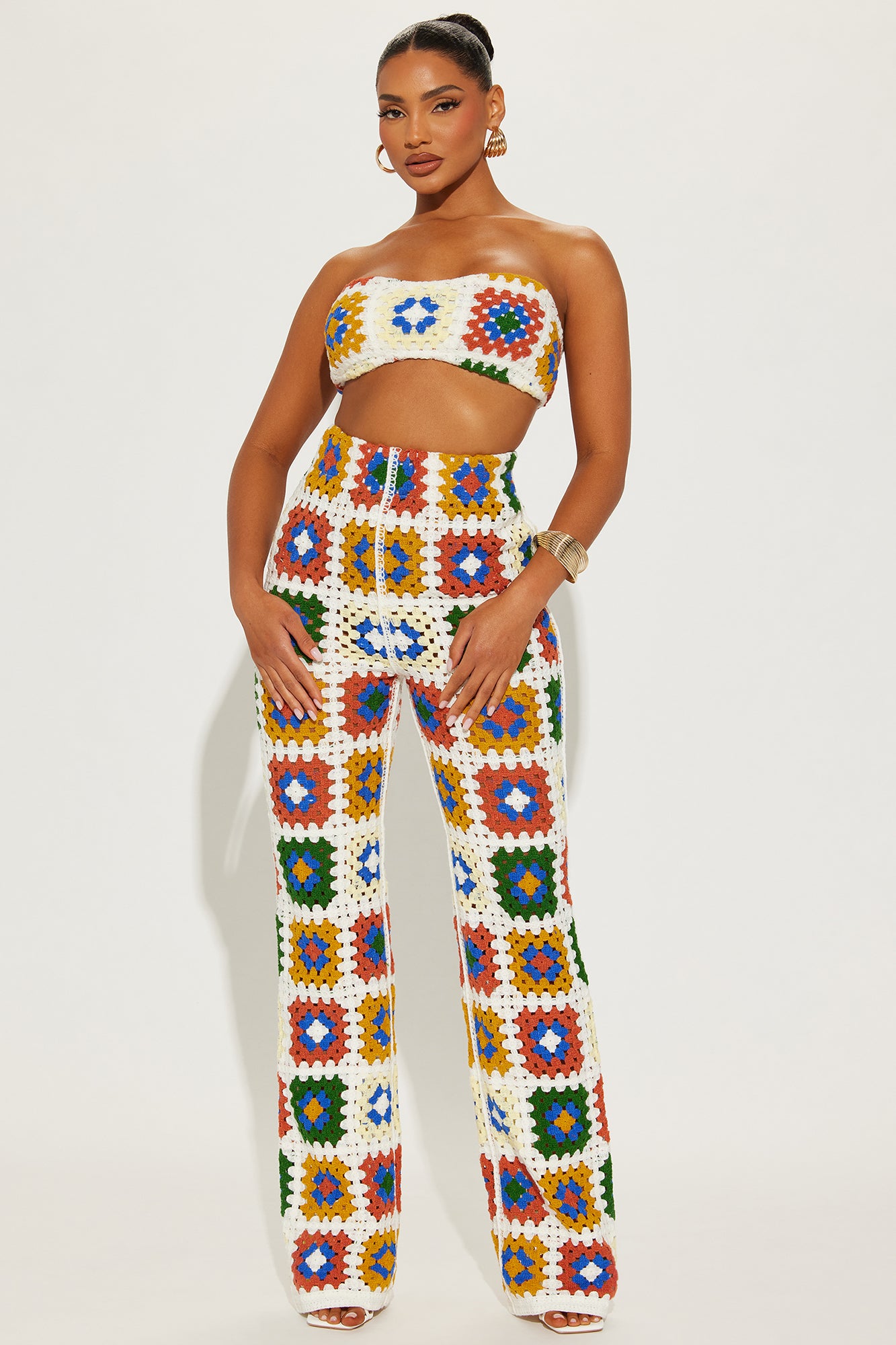 Desert Dreams Crochet Pant Set