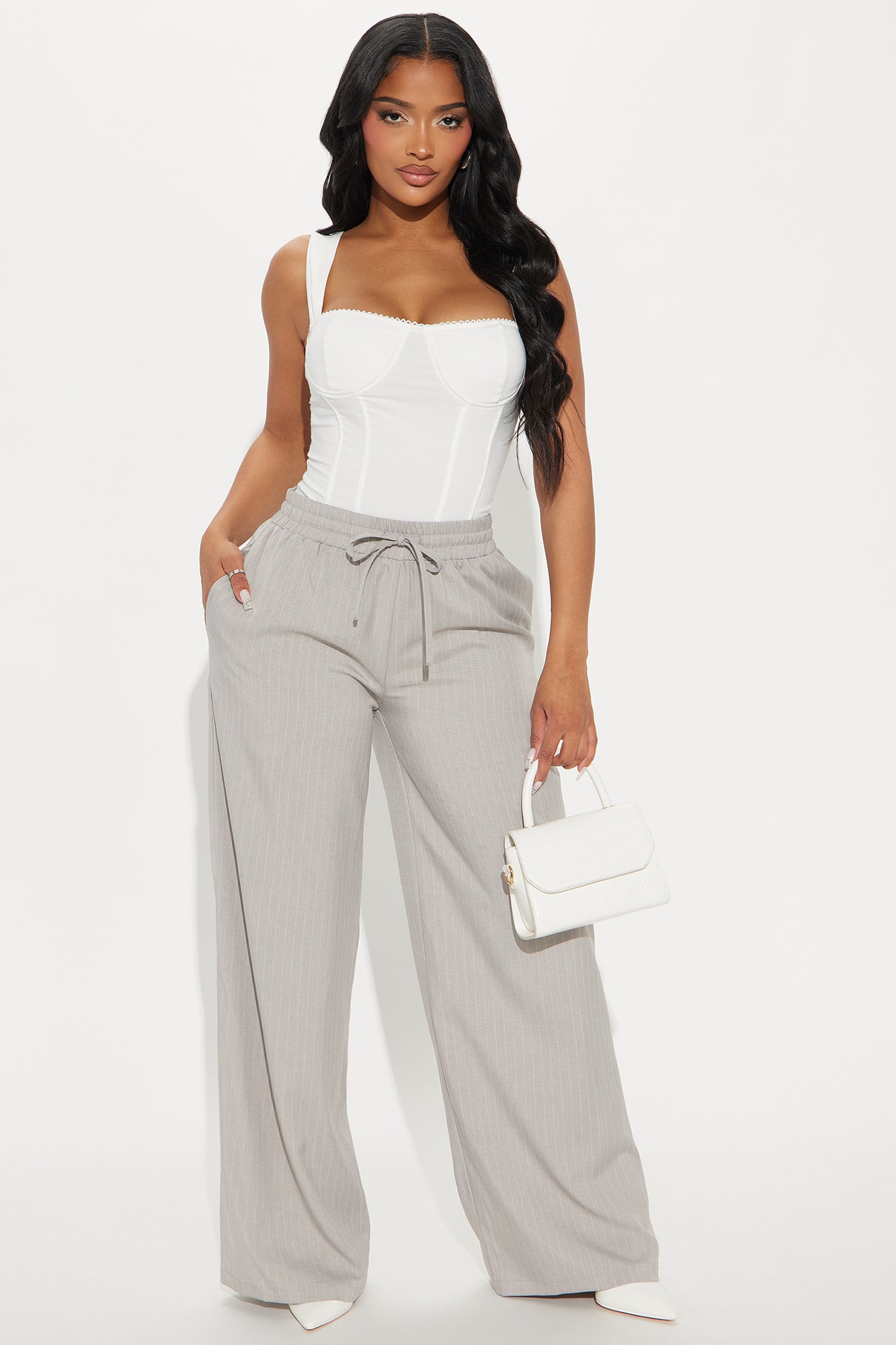 Estrada Pinstripe Trouser Pant