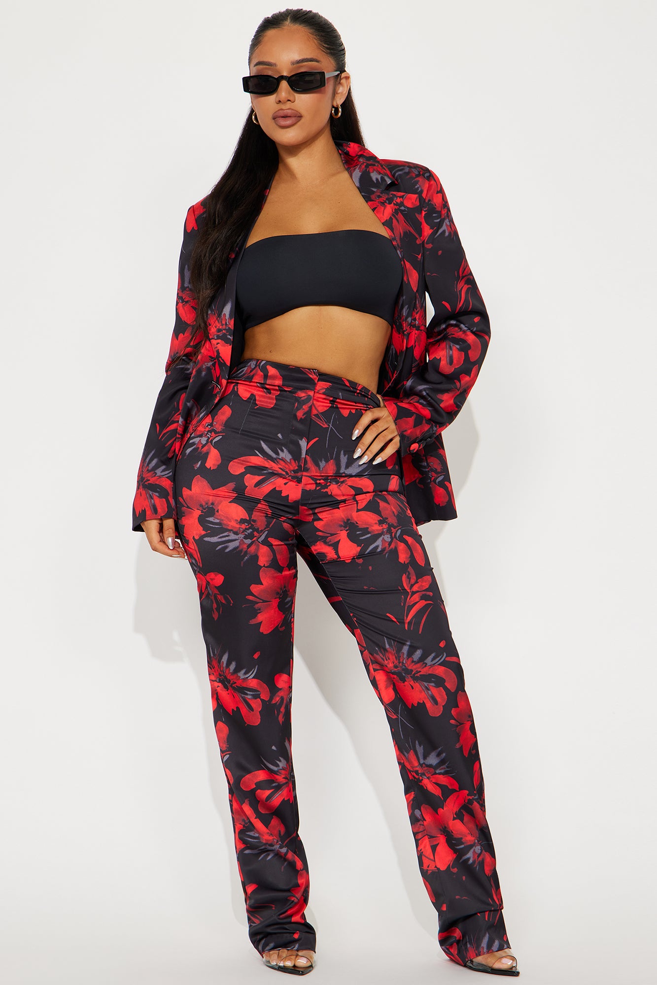 Head Boss Satin Pant Set