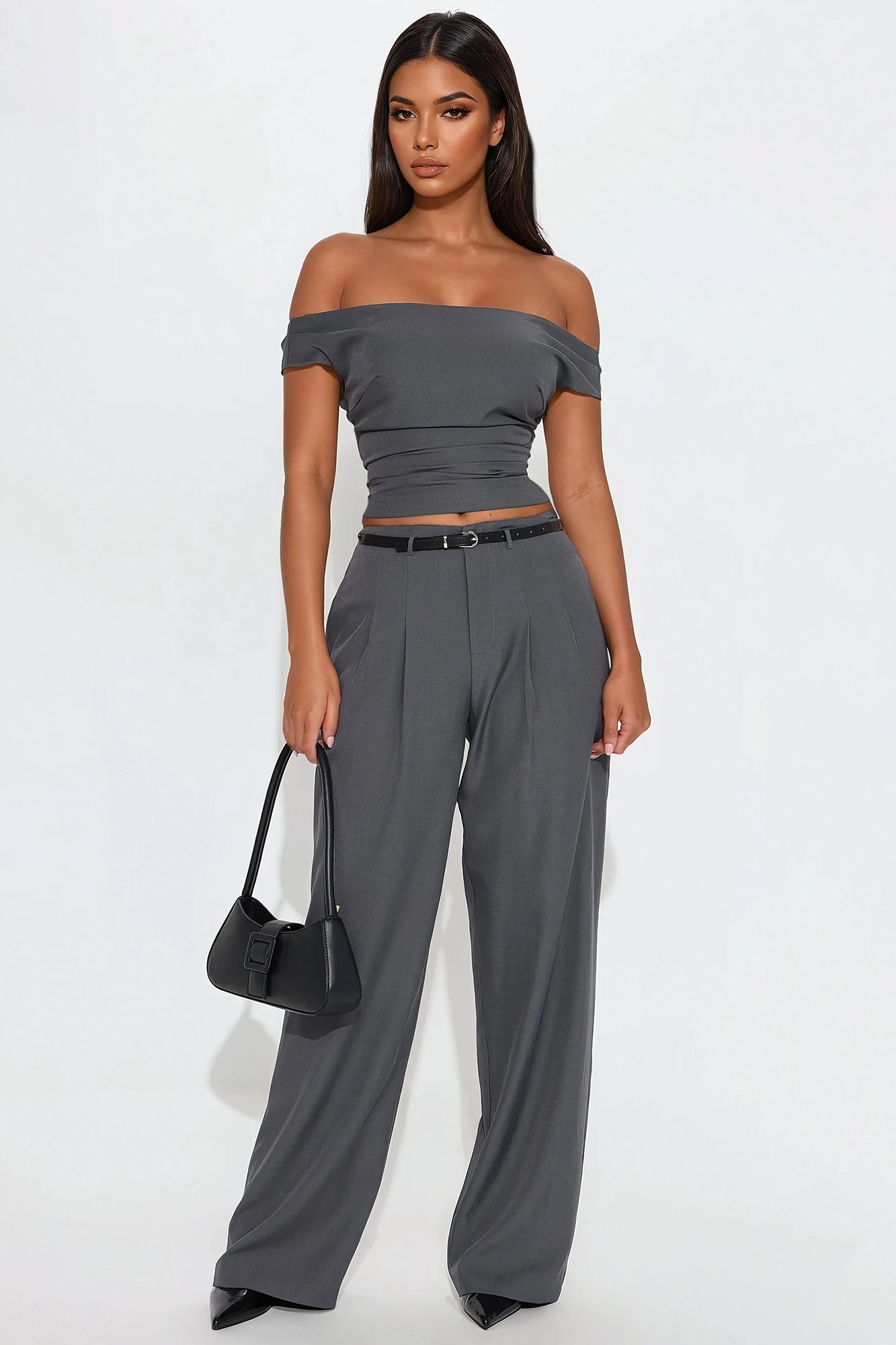 Carmela Off Shoulder Pant Set