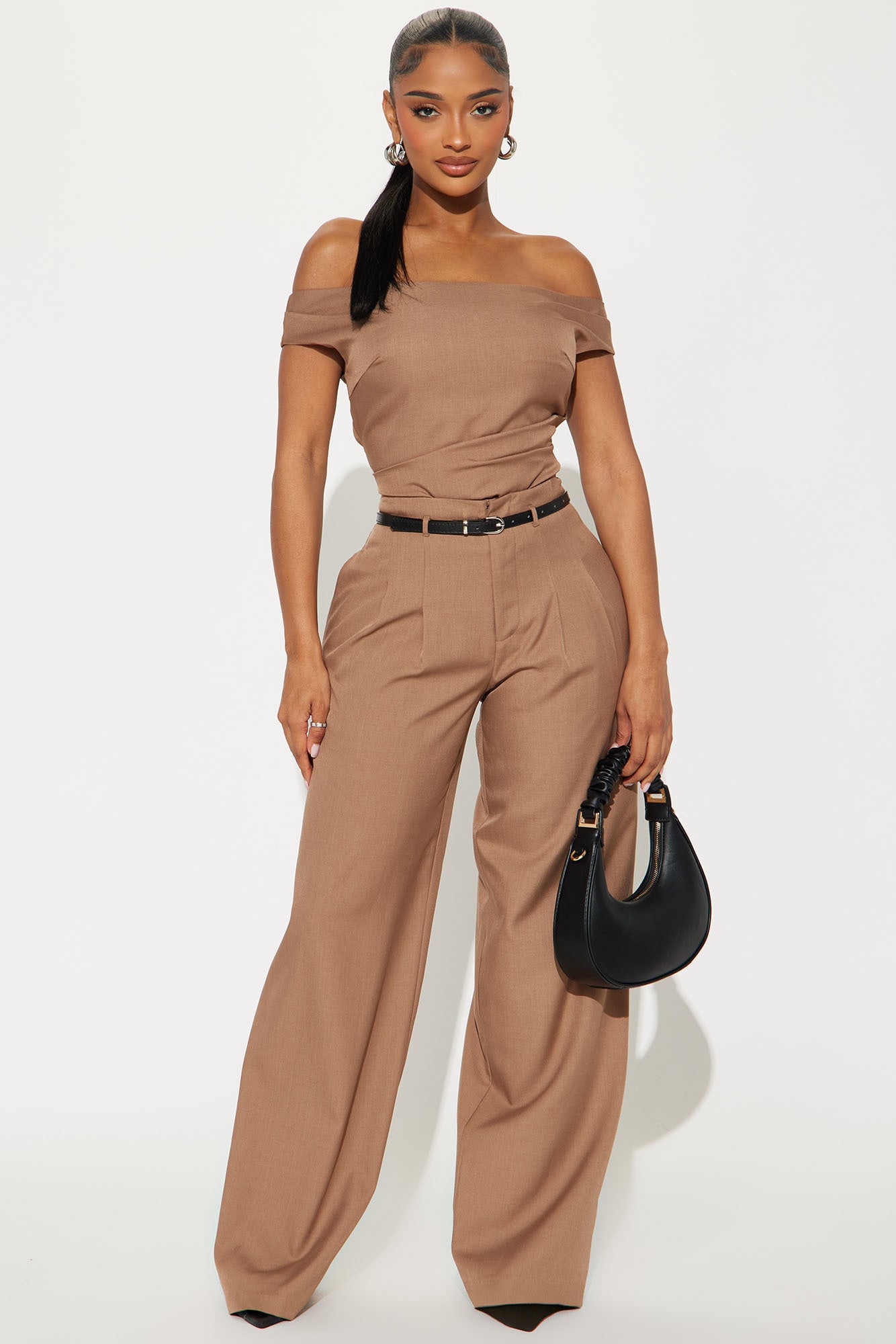 Carmela Off Shoulder Pant Set