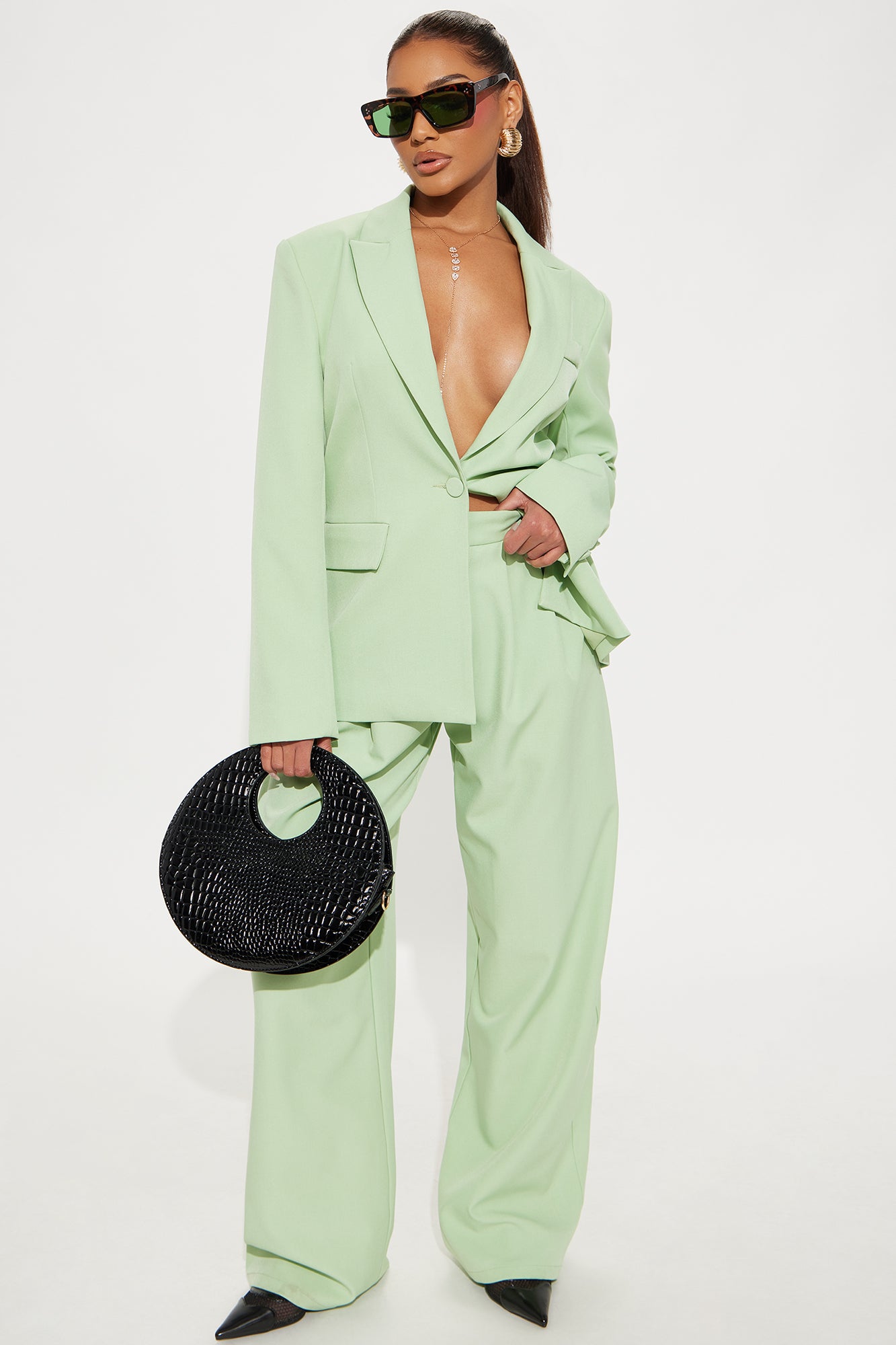 Power Suit Icon Pant Set