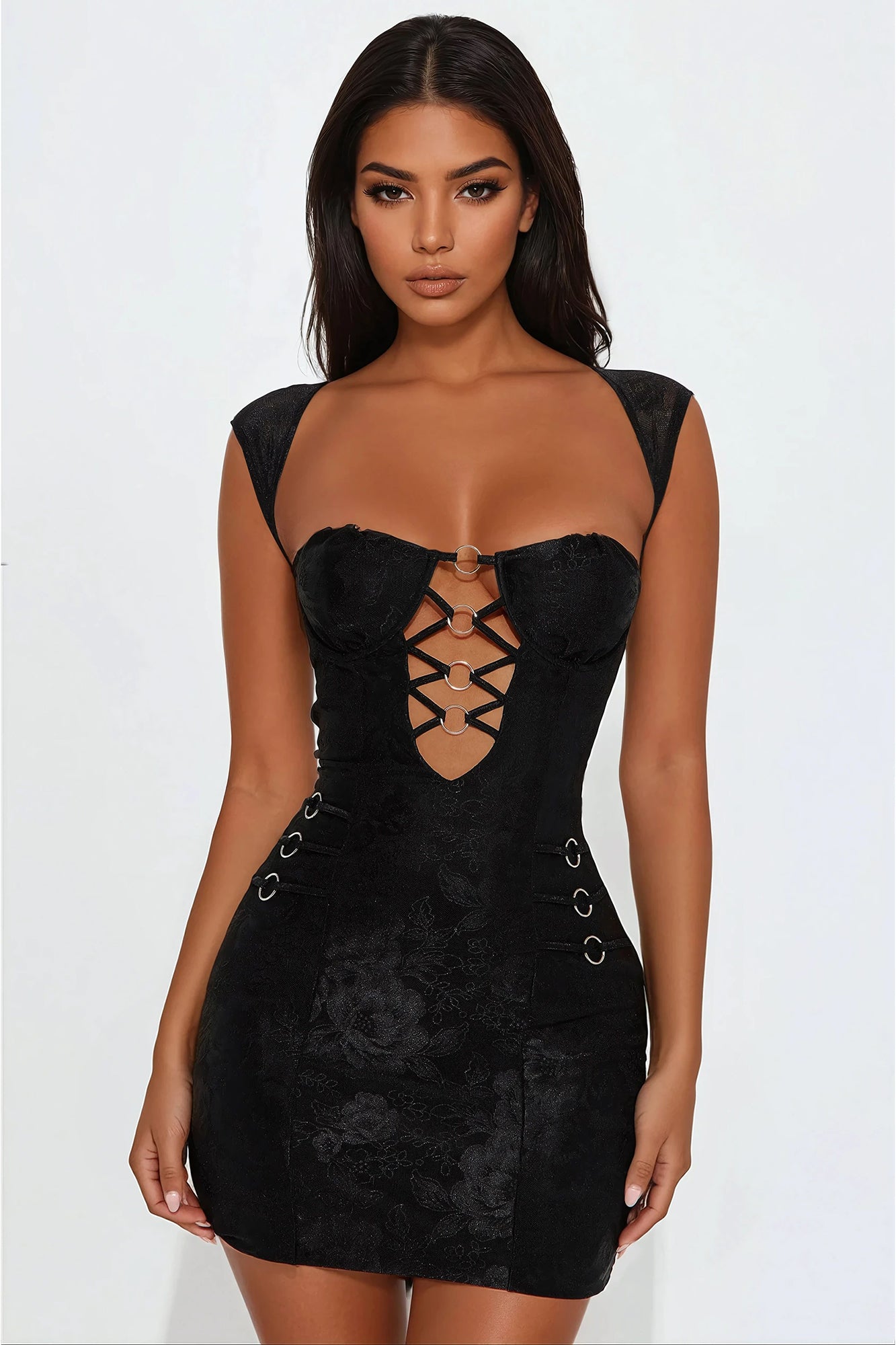 Tall Liliana Lace Micro Mini Dress