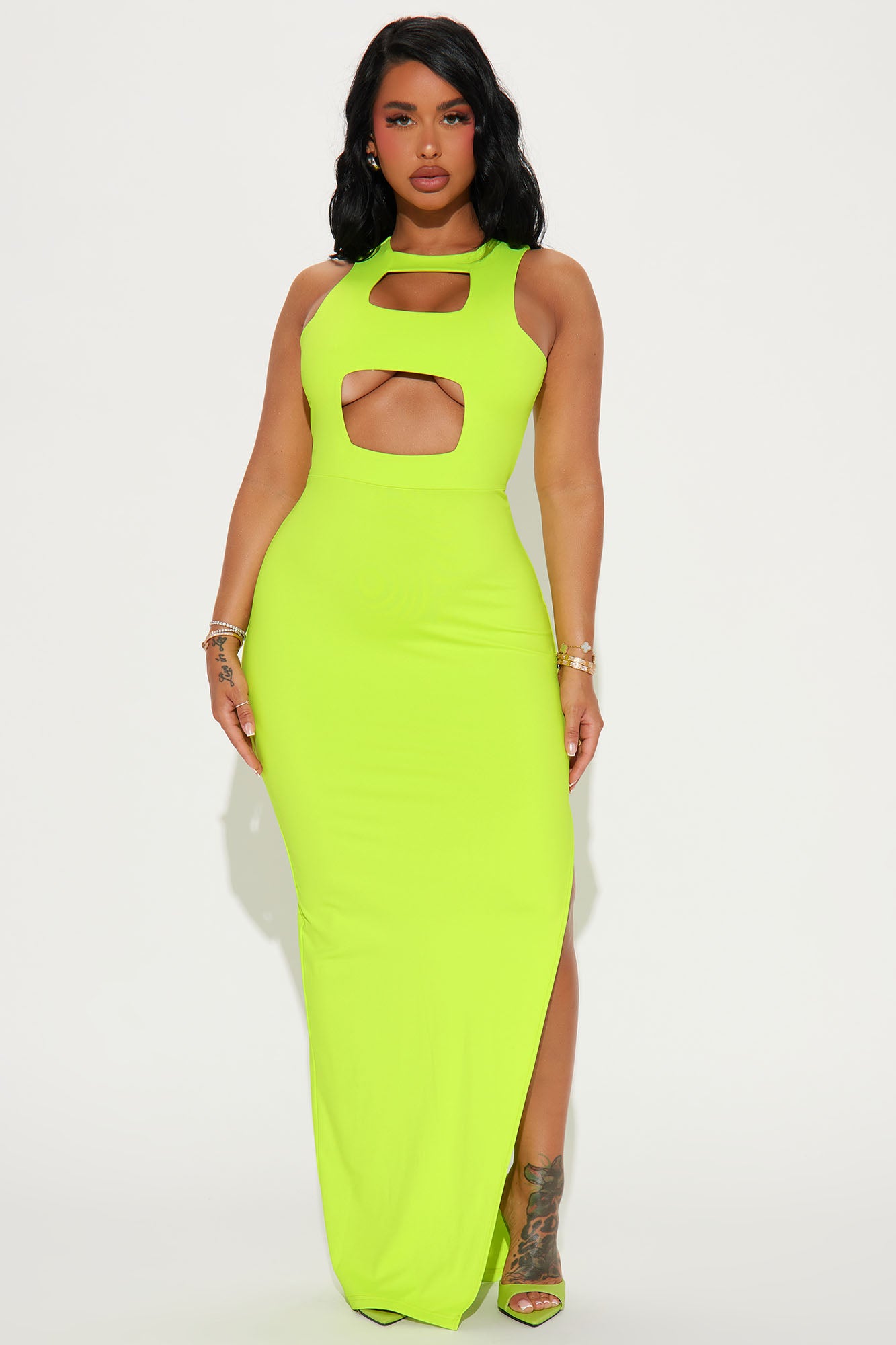 Maria Cut Out Maxi Dress