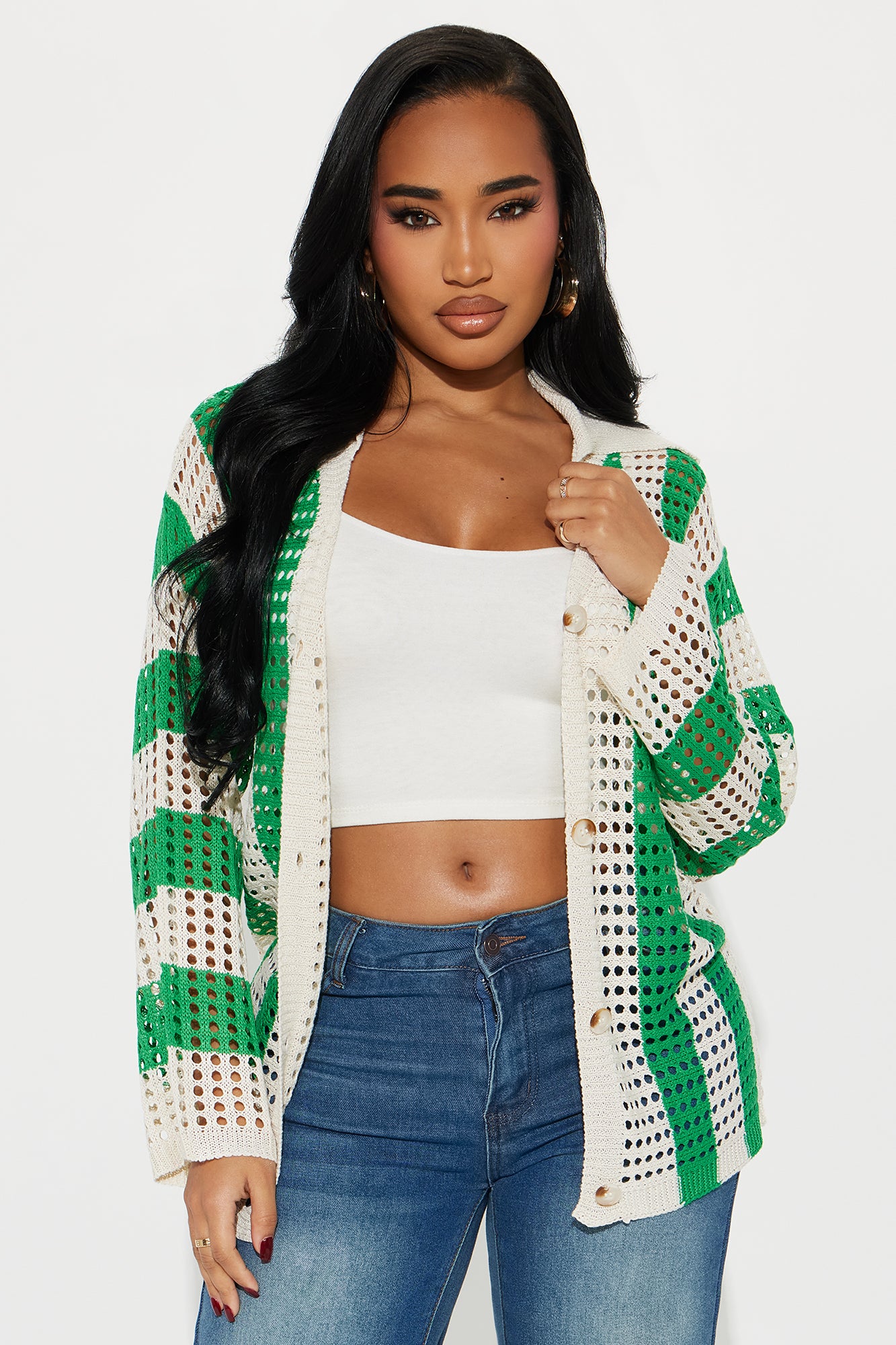 Seaside Bliss Crochet Shirt