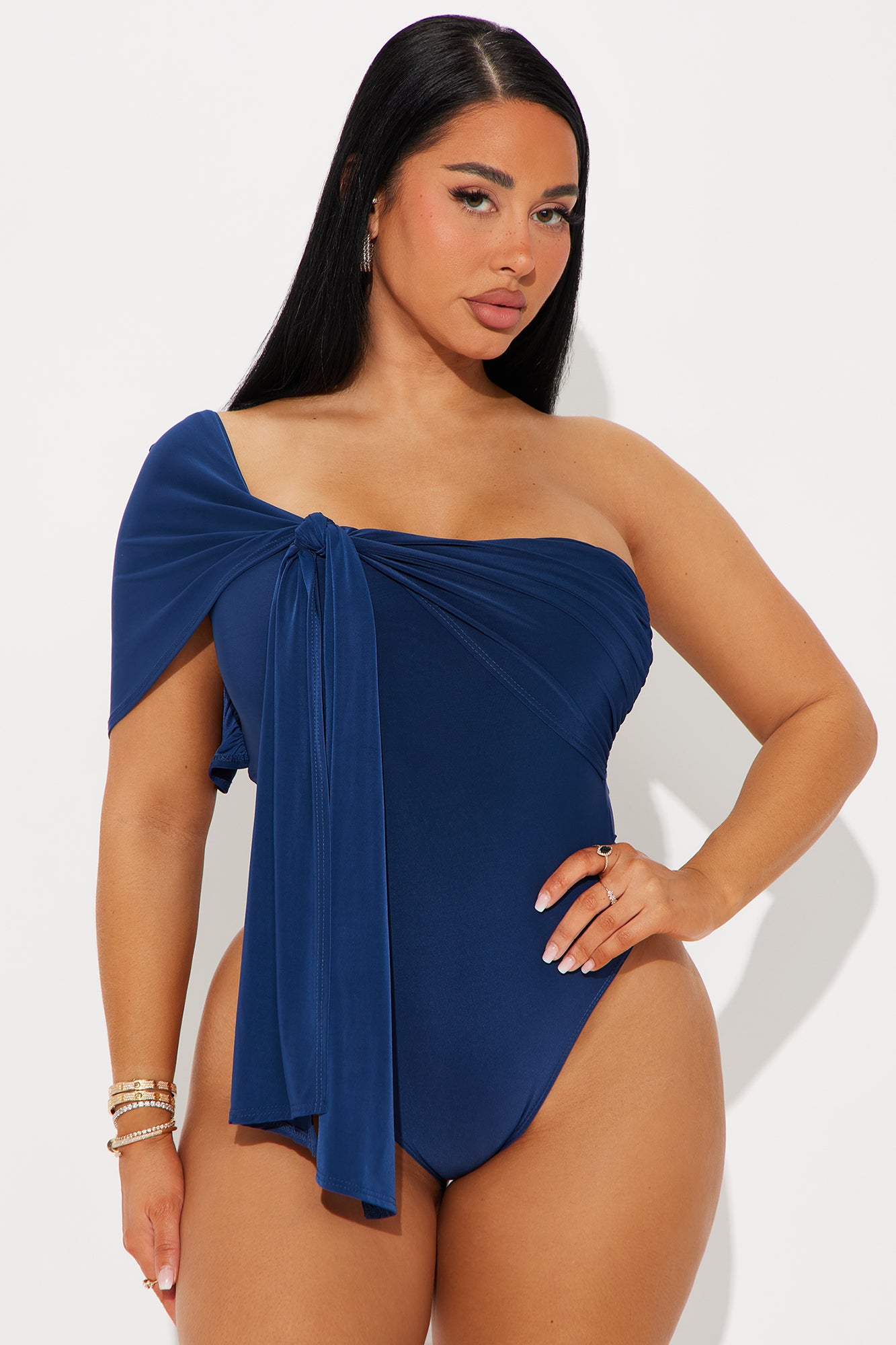 Astoria Draped One Shoulder Bodysuit