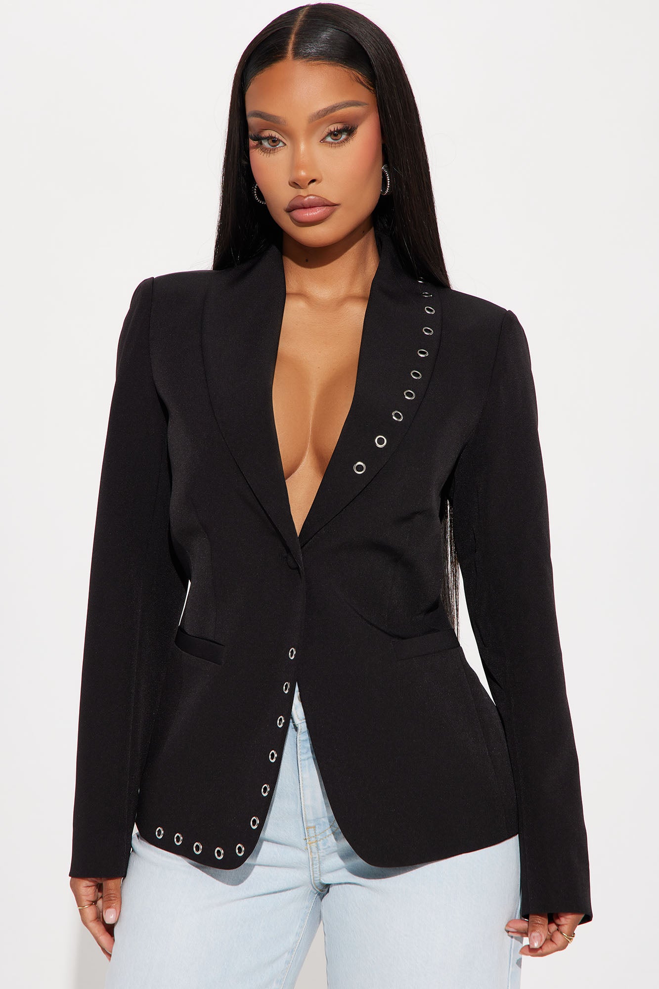 Circle Back To Me Embellished Blazer