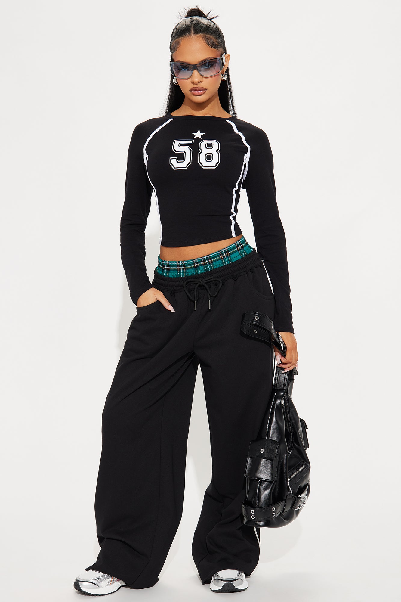 Keep It Casual Double Waistband Track Pant