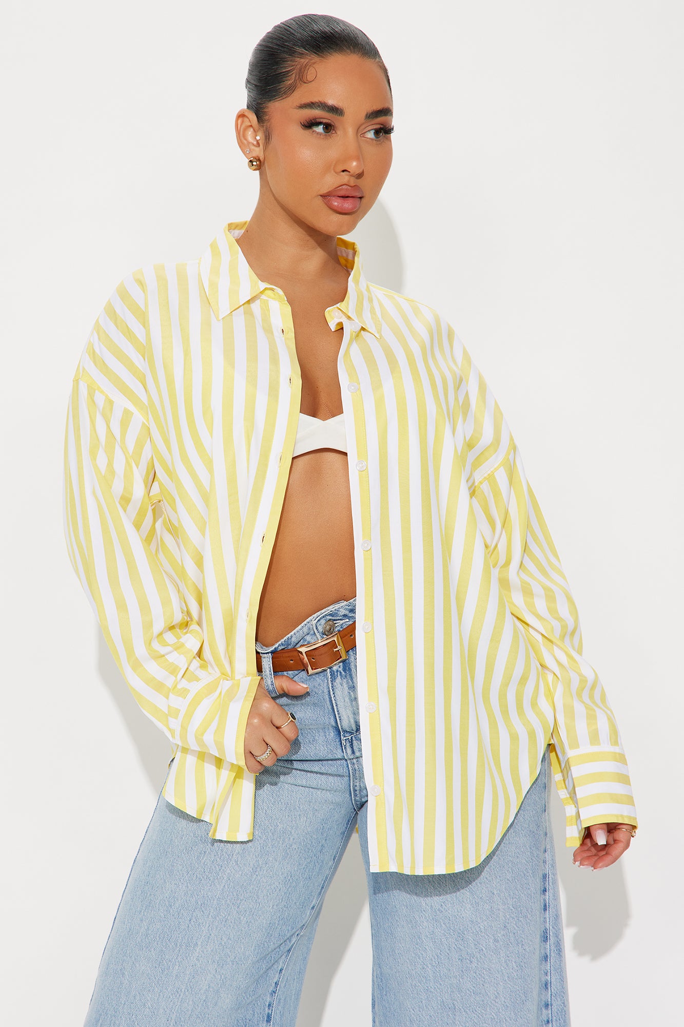 My Favorite Poplin Striped Shirt