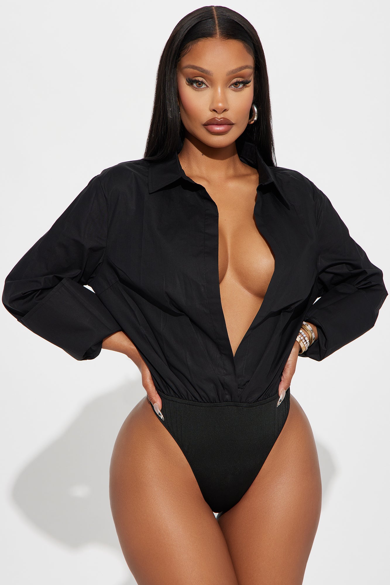 Big Boss Poplin Bodysuit