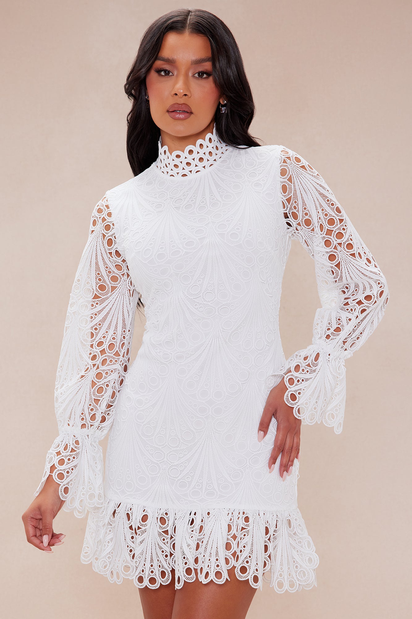 Martina Lace Mini Dress