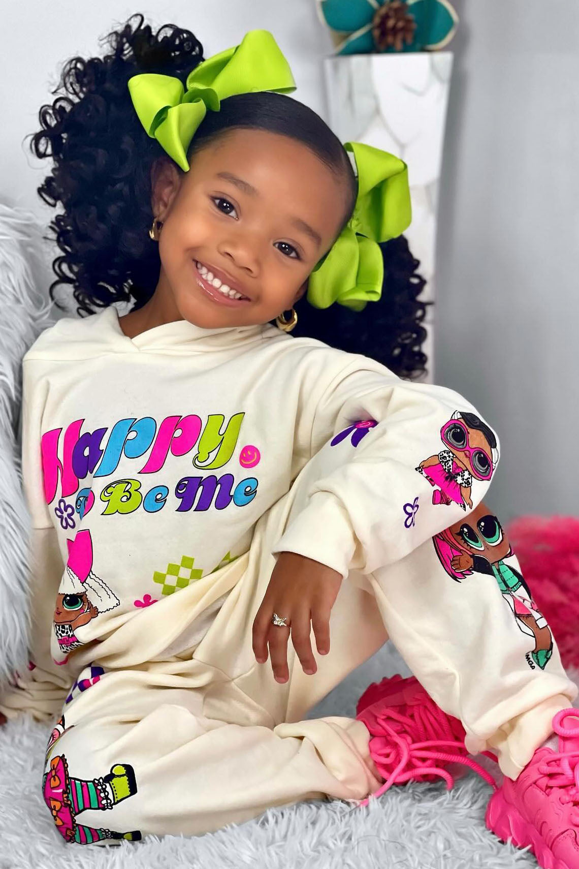 Mini LOL Surprise Happy Thoughts Fleece Jogger Set