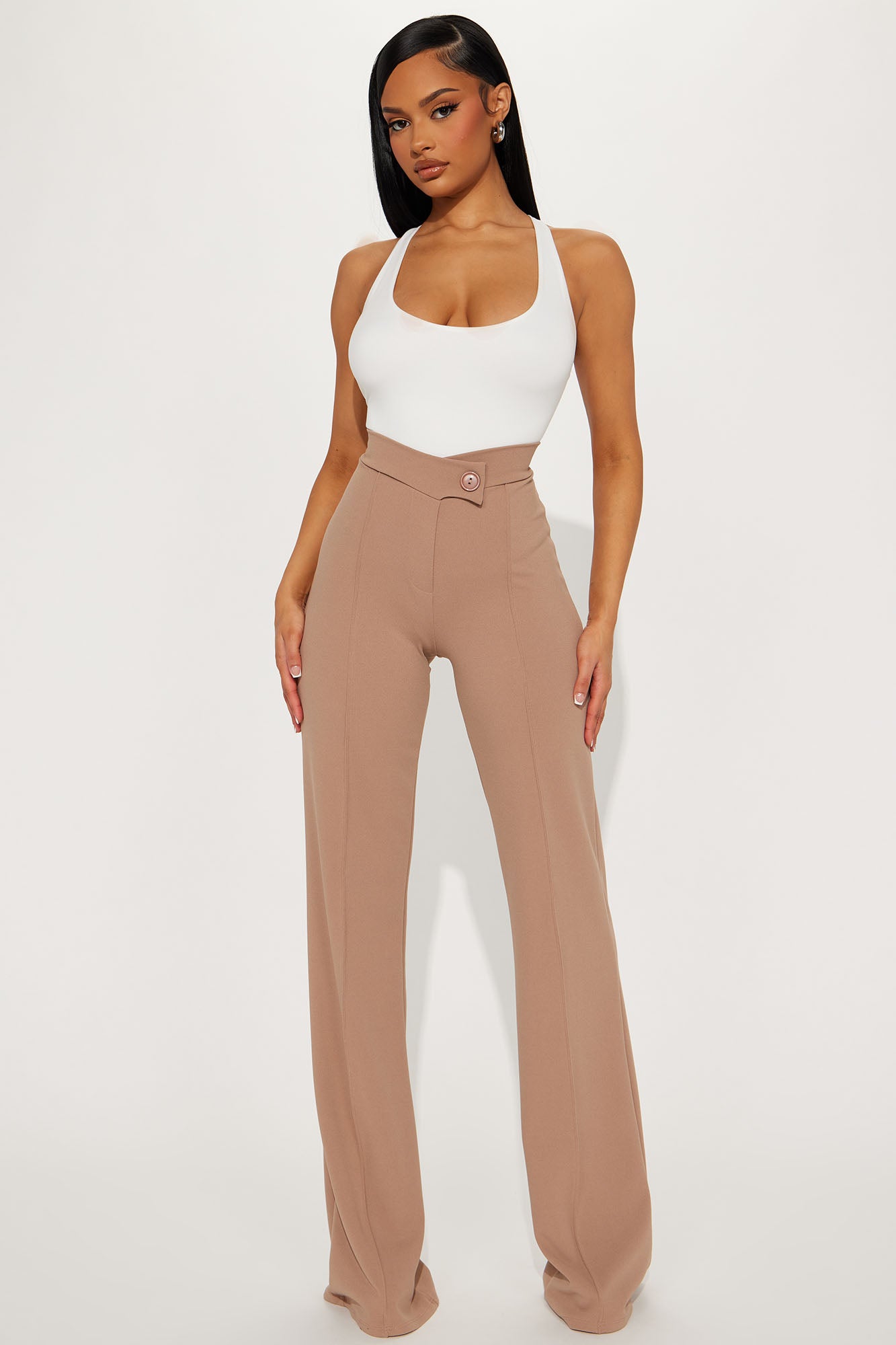 Tall Call It Even Wide Leg Dress Pants
