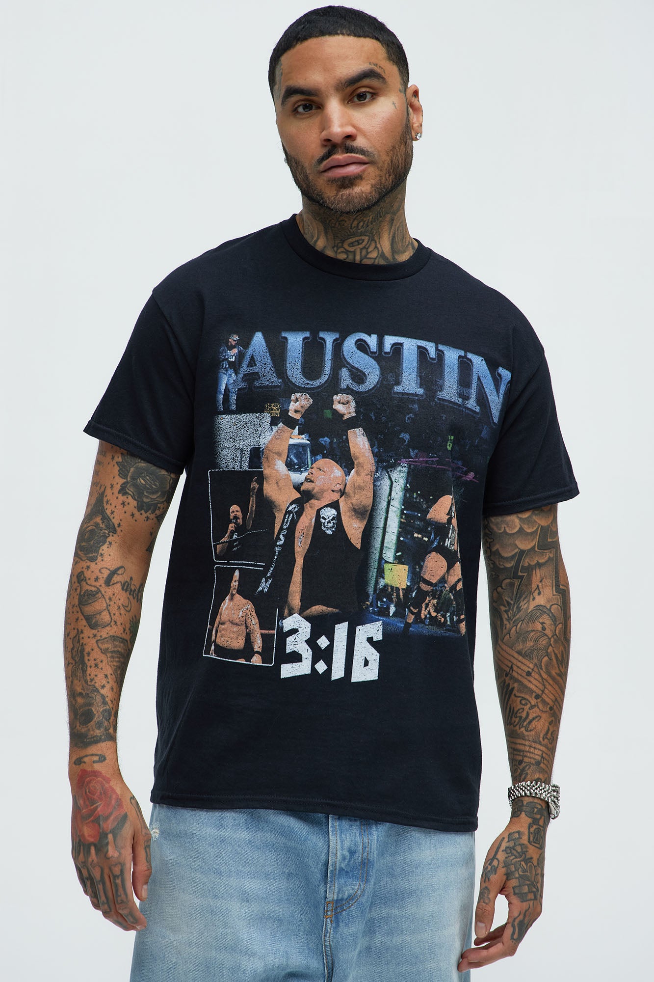 WWE Stone Cold Austin 3:16 Short Sleeve Tee