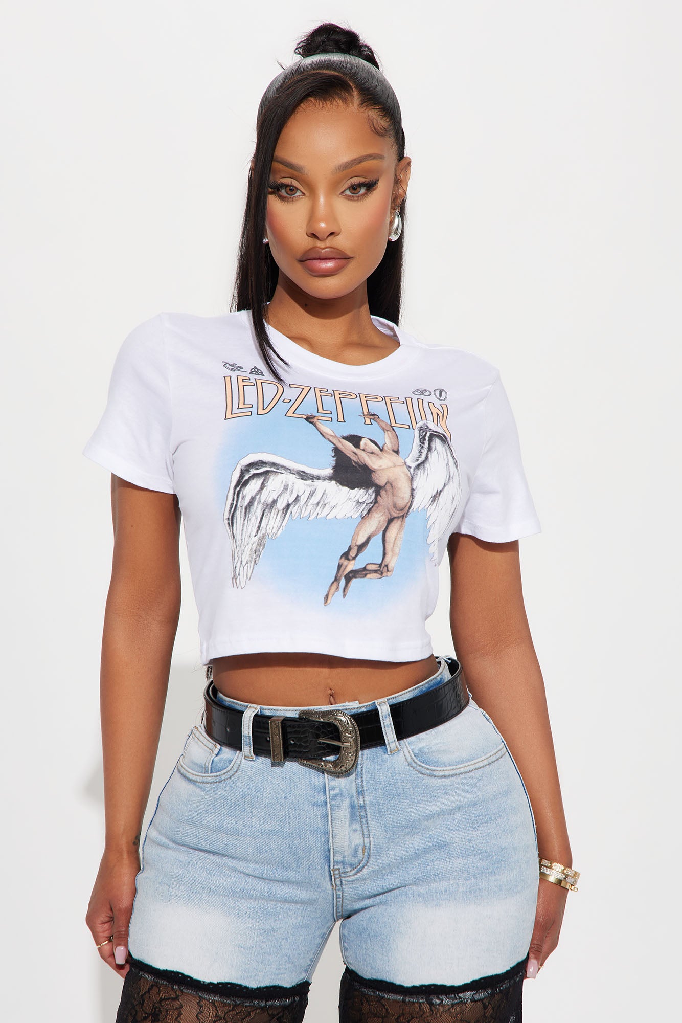 Led Zepplin Angel Baby Tee