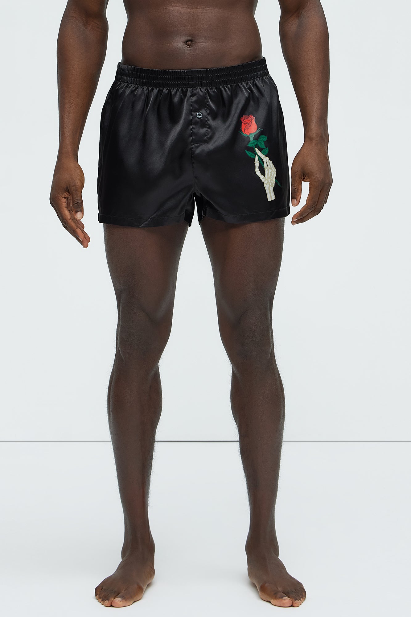 Rose In Hand Boxer