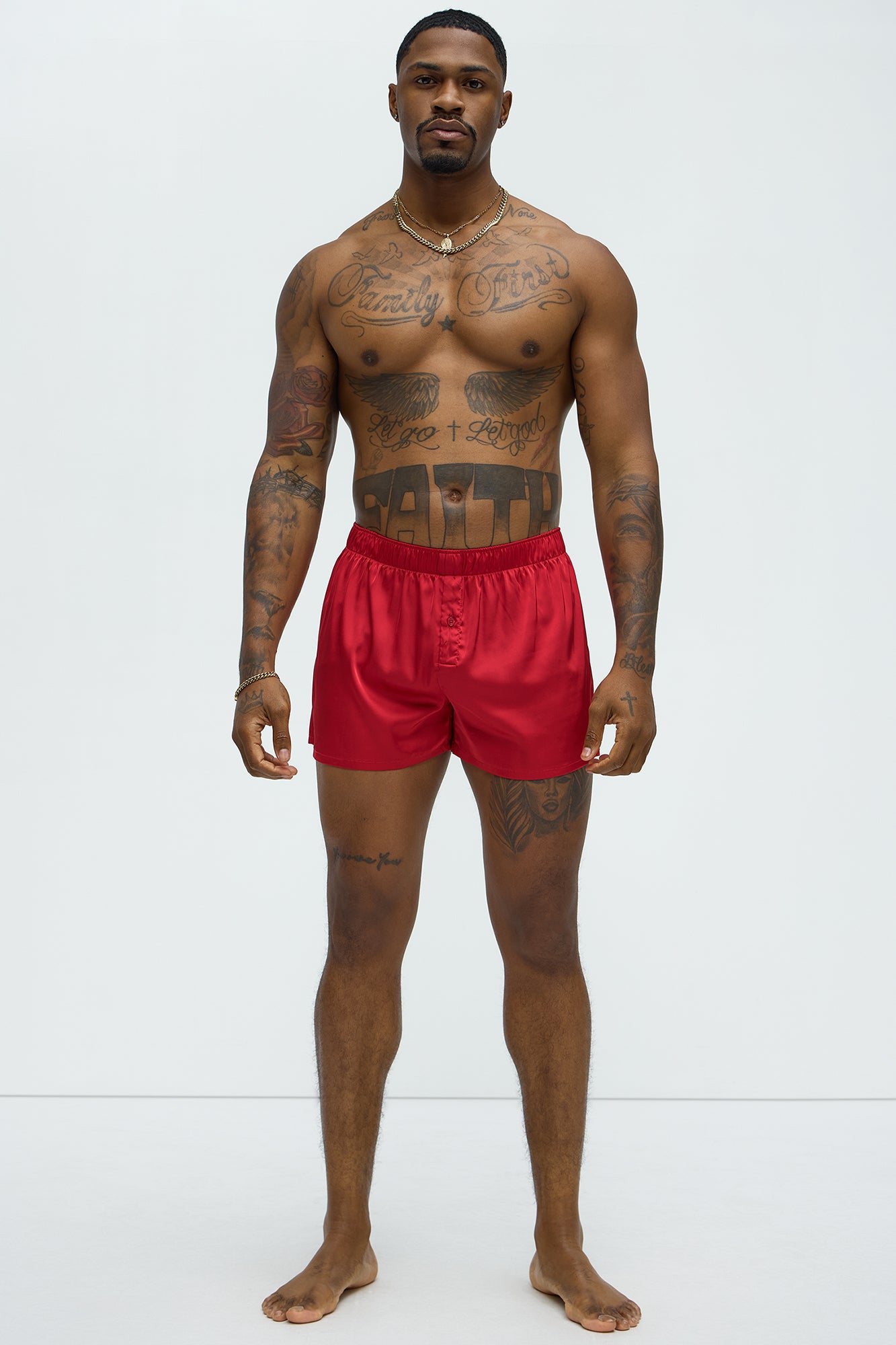 Satin Relaxed Boxer