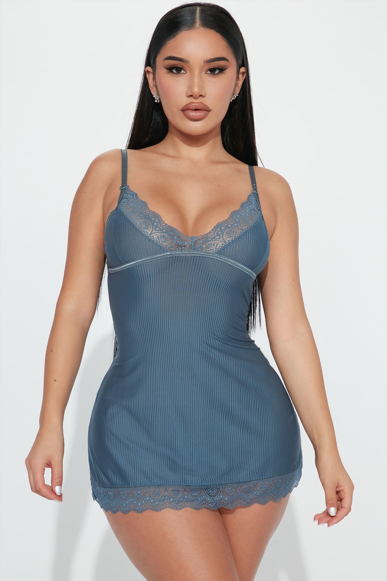 Never Ever Ribbed Babydoll