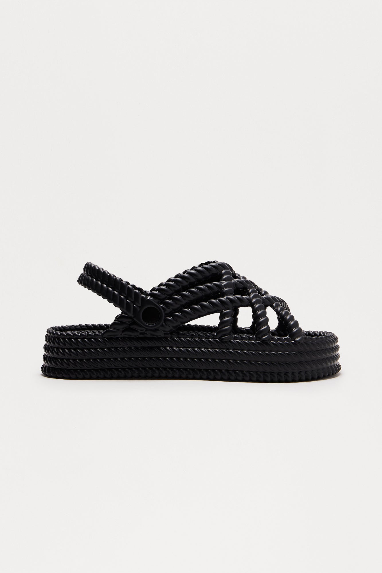 Jana Braided Platform Sandals