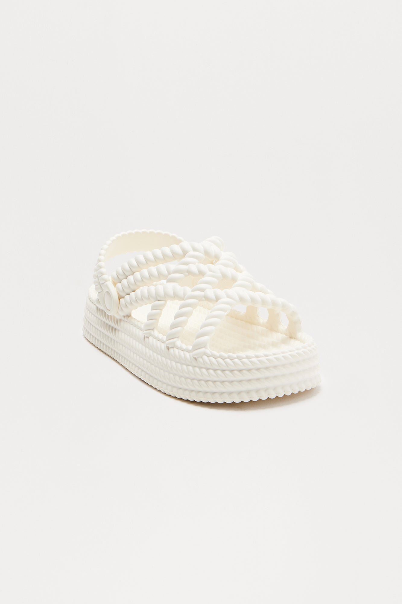 Jana Braided Platform Sandals