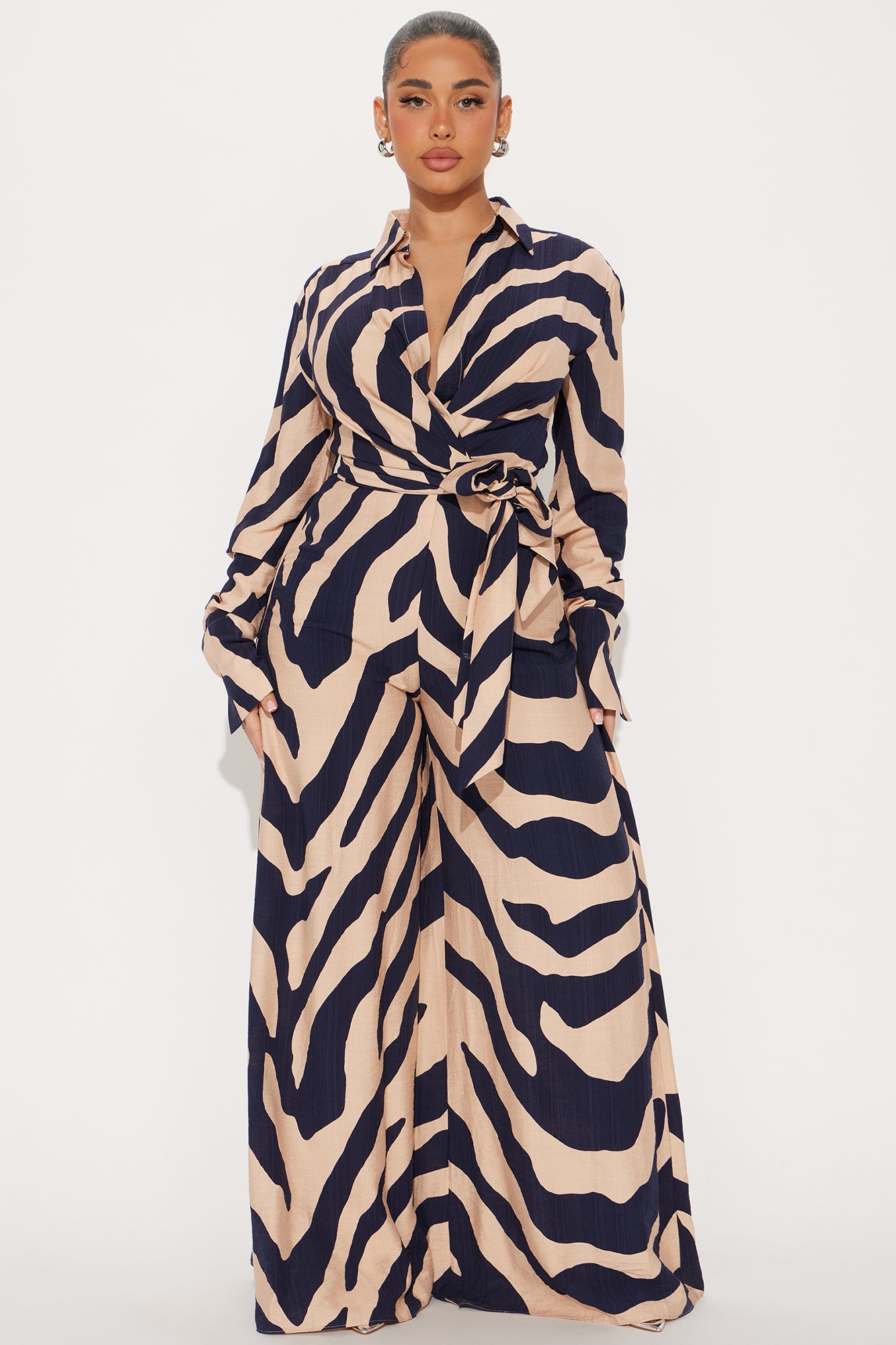 Don't Test Me Linen Jumpsuit