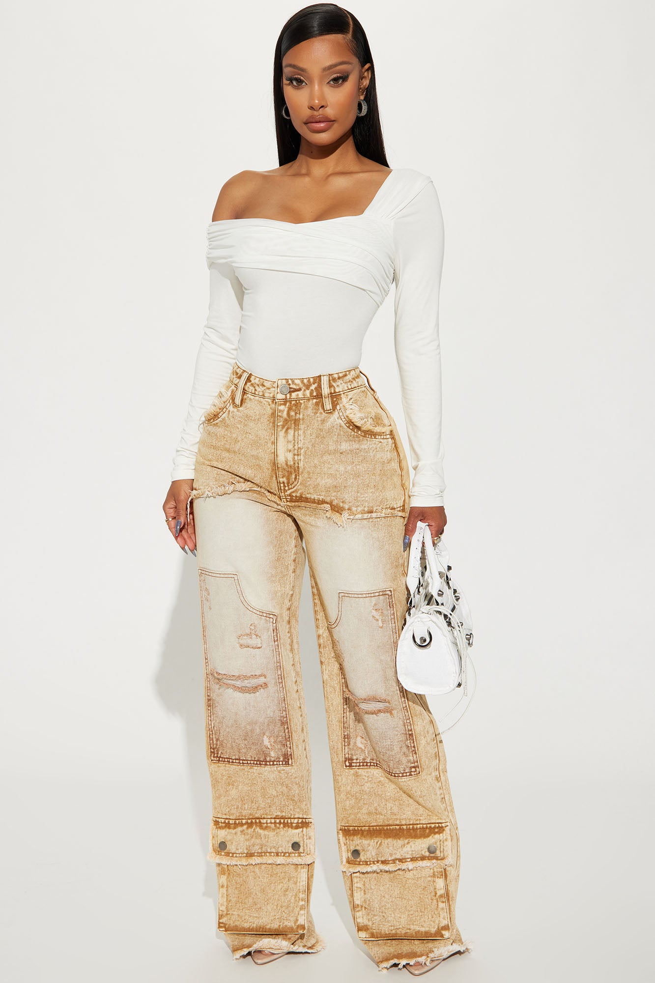 Ultimatum Utility Baggy Straight Leg Jeans