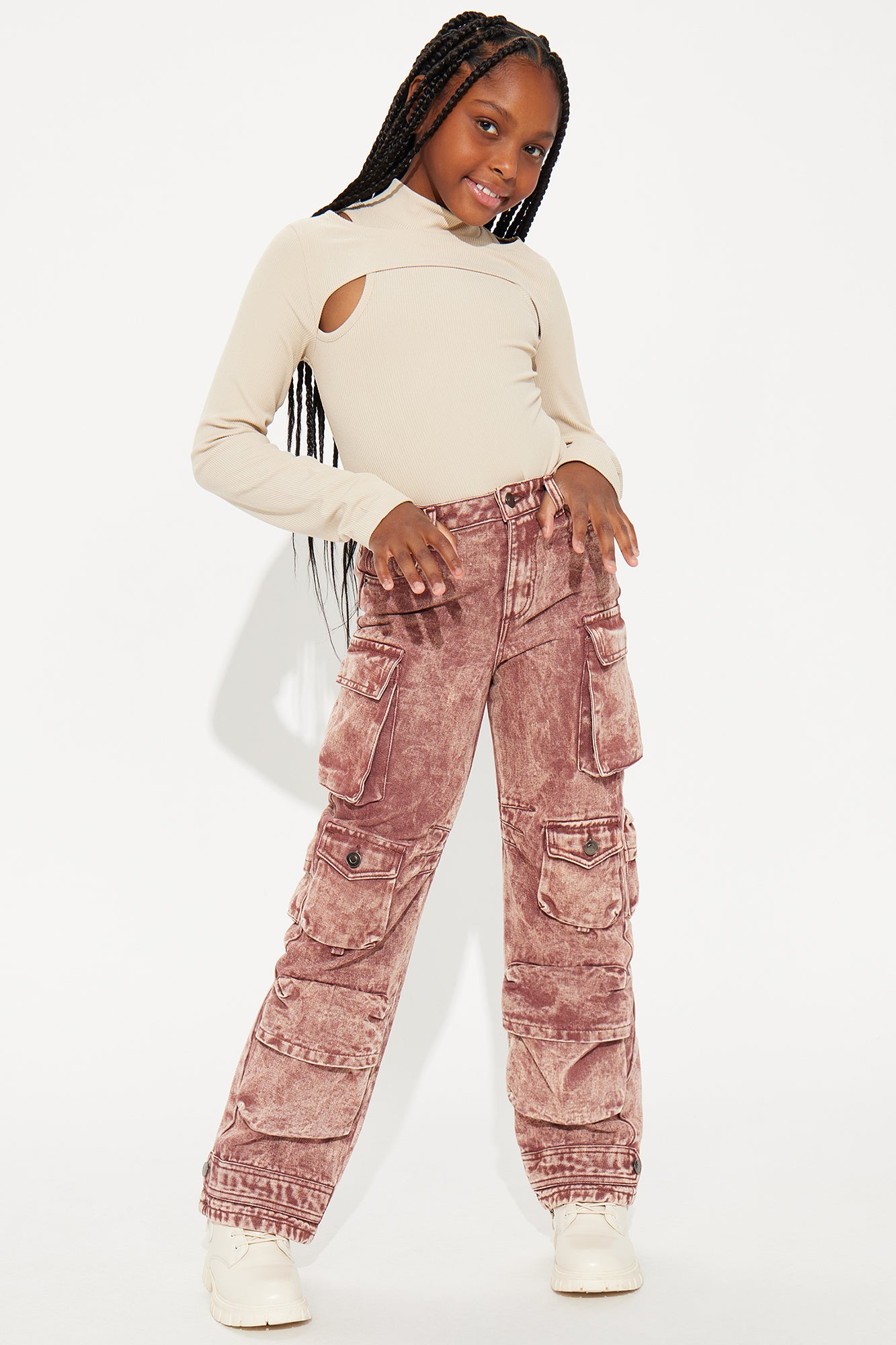 Mini Keep Your Cool Wide Leg Cargo Pant