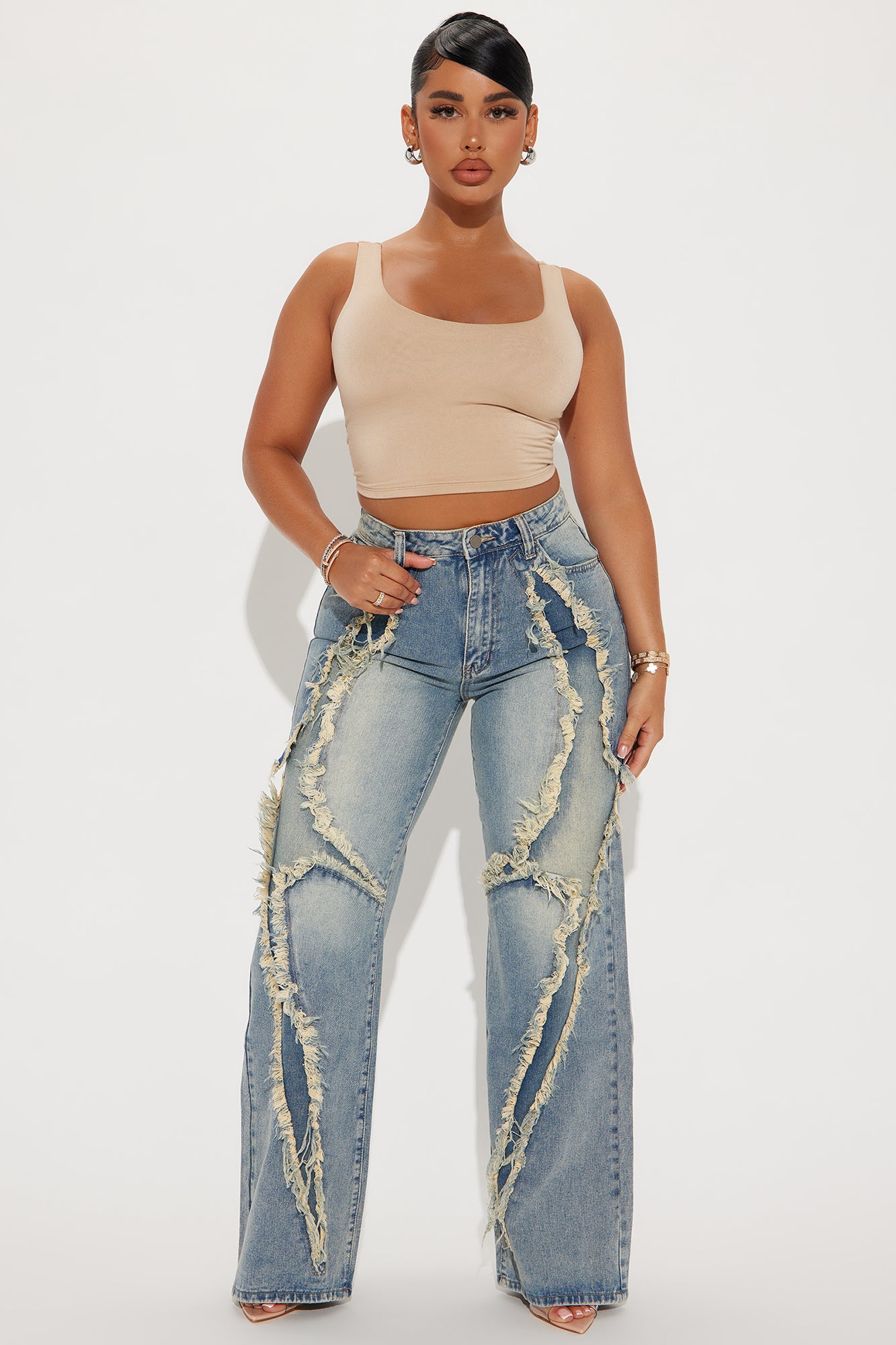 So Electric Tinted Straight Leg Jeans