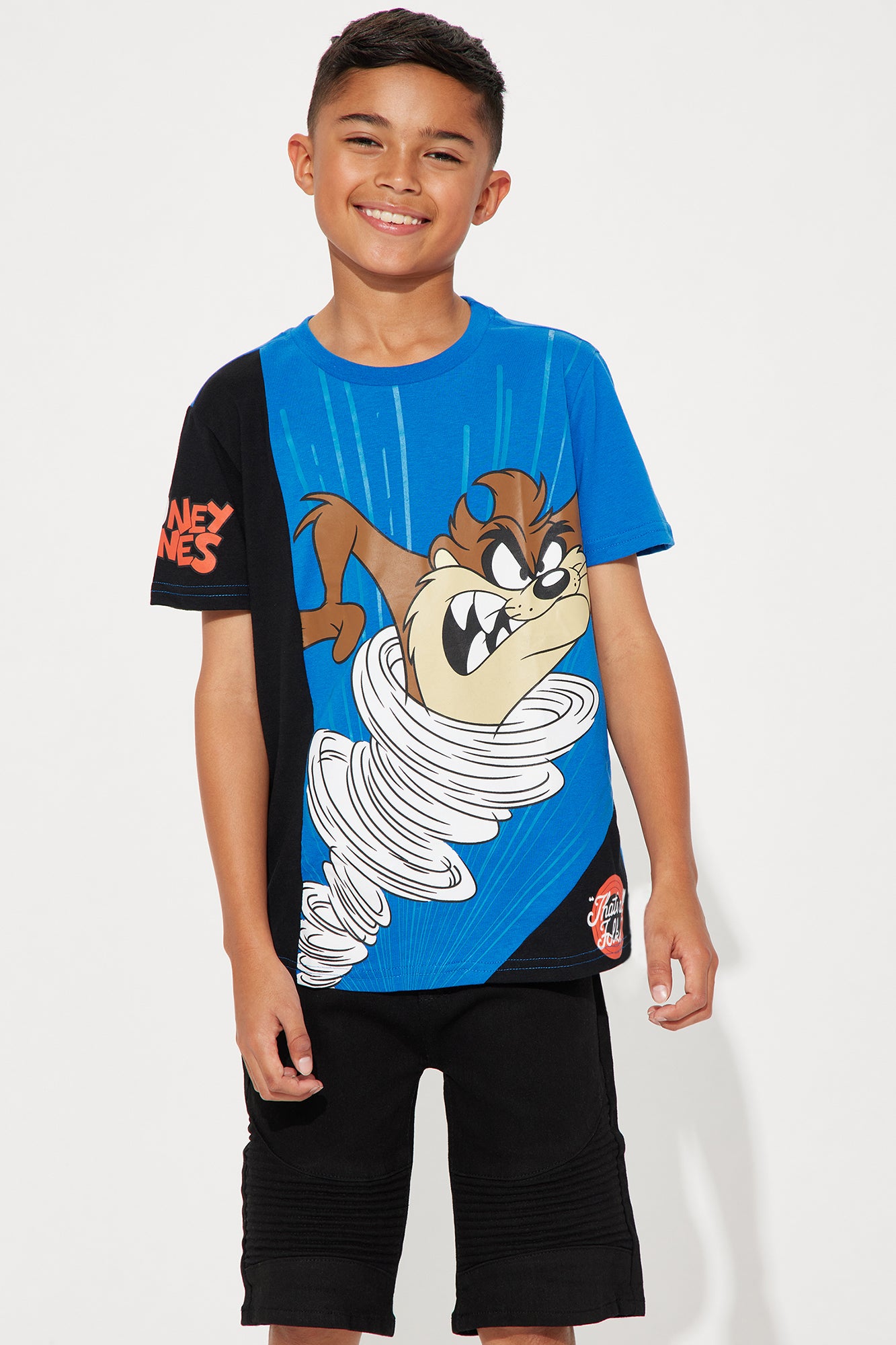 Mini Taz Colorblock Tee
