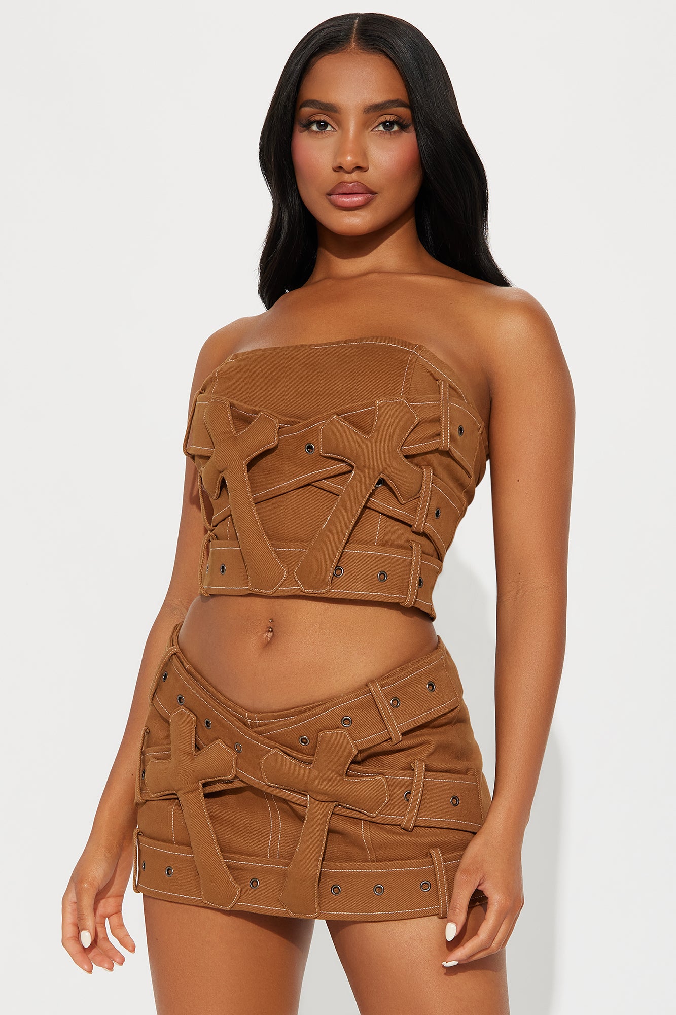 Sacred Time Micro Mini Skirt Set