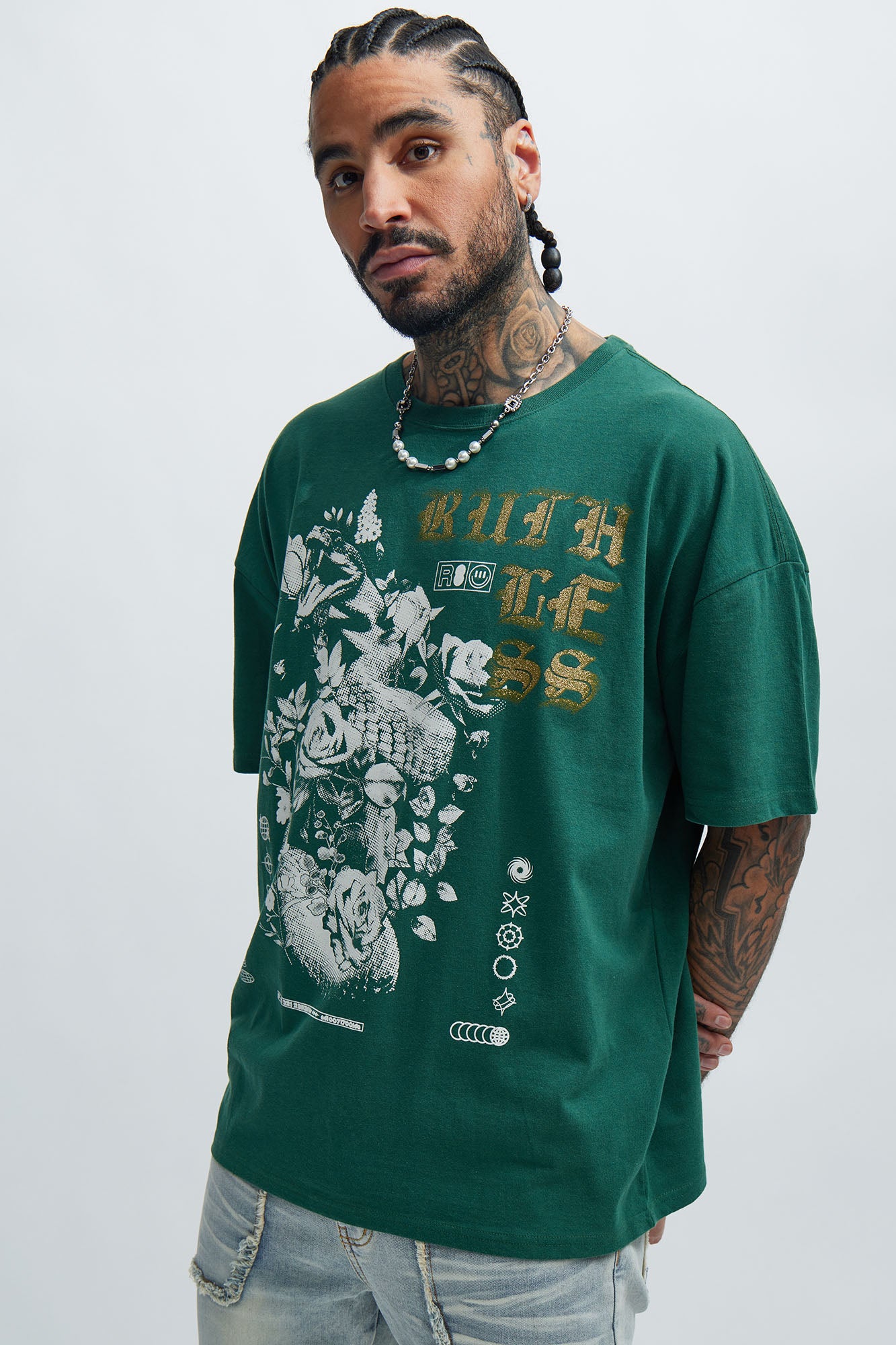 Ruthless Oversized Short Sleeve Tee