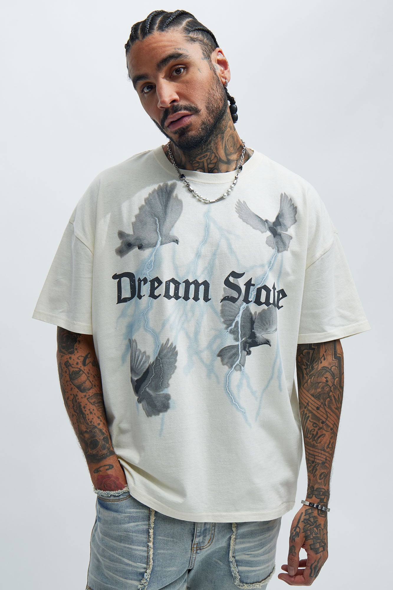 Dream State Oversized Short Sleeve Tee