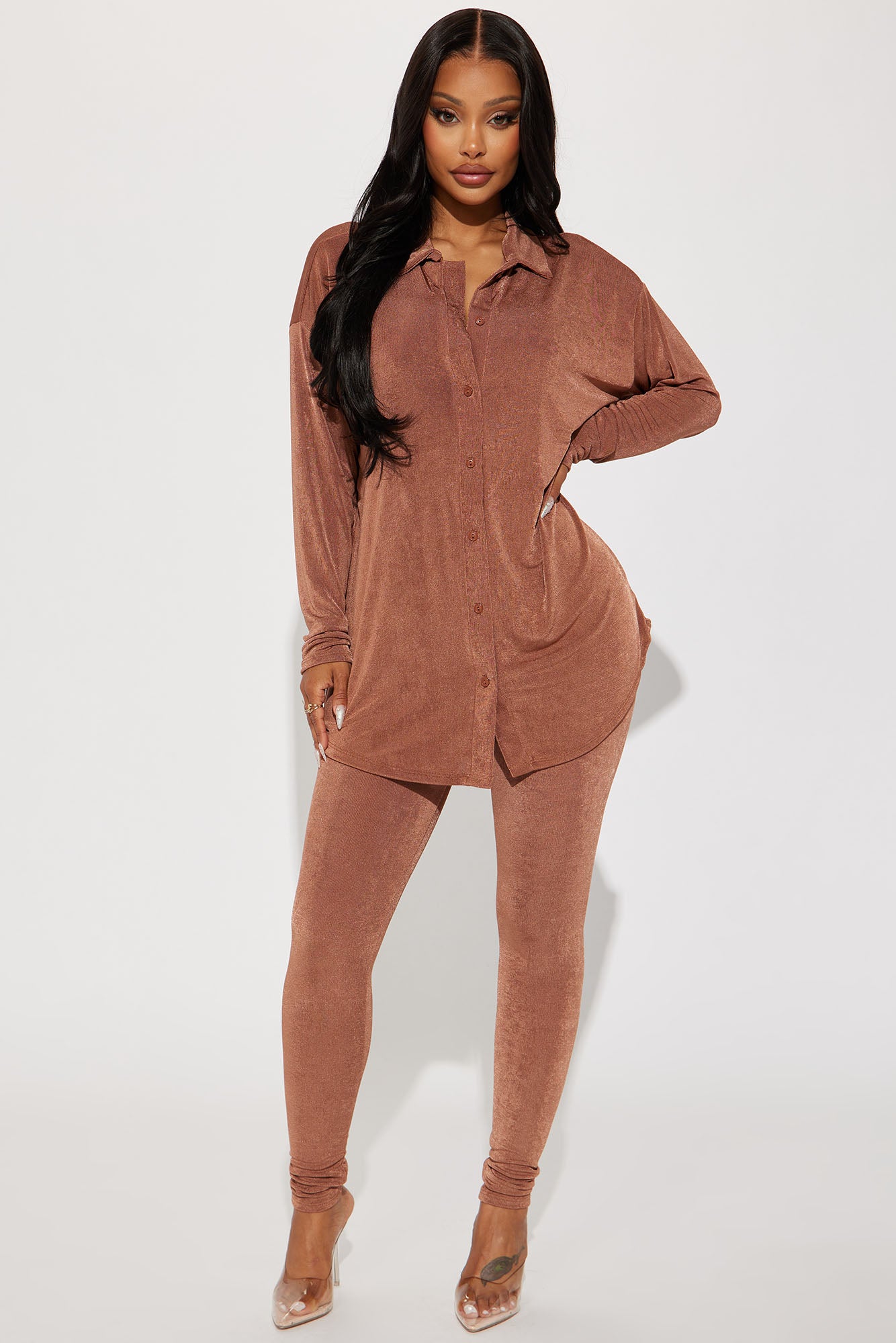 Don't Stop Slinky Legging Set