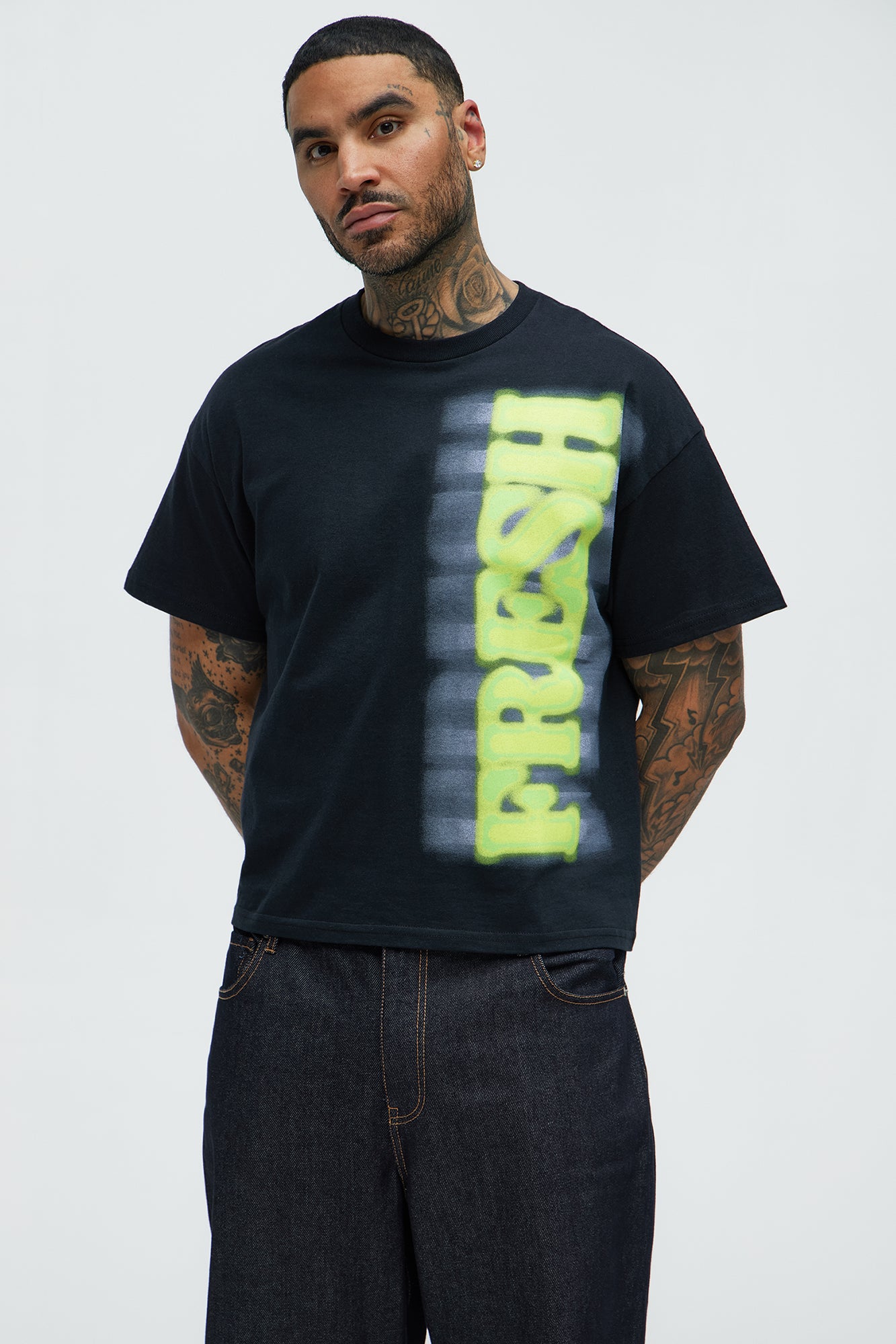 So Fresh Short Sleeve Cropped Tee