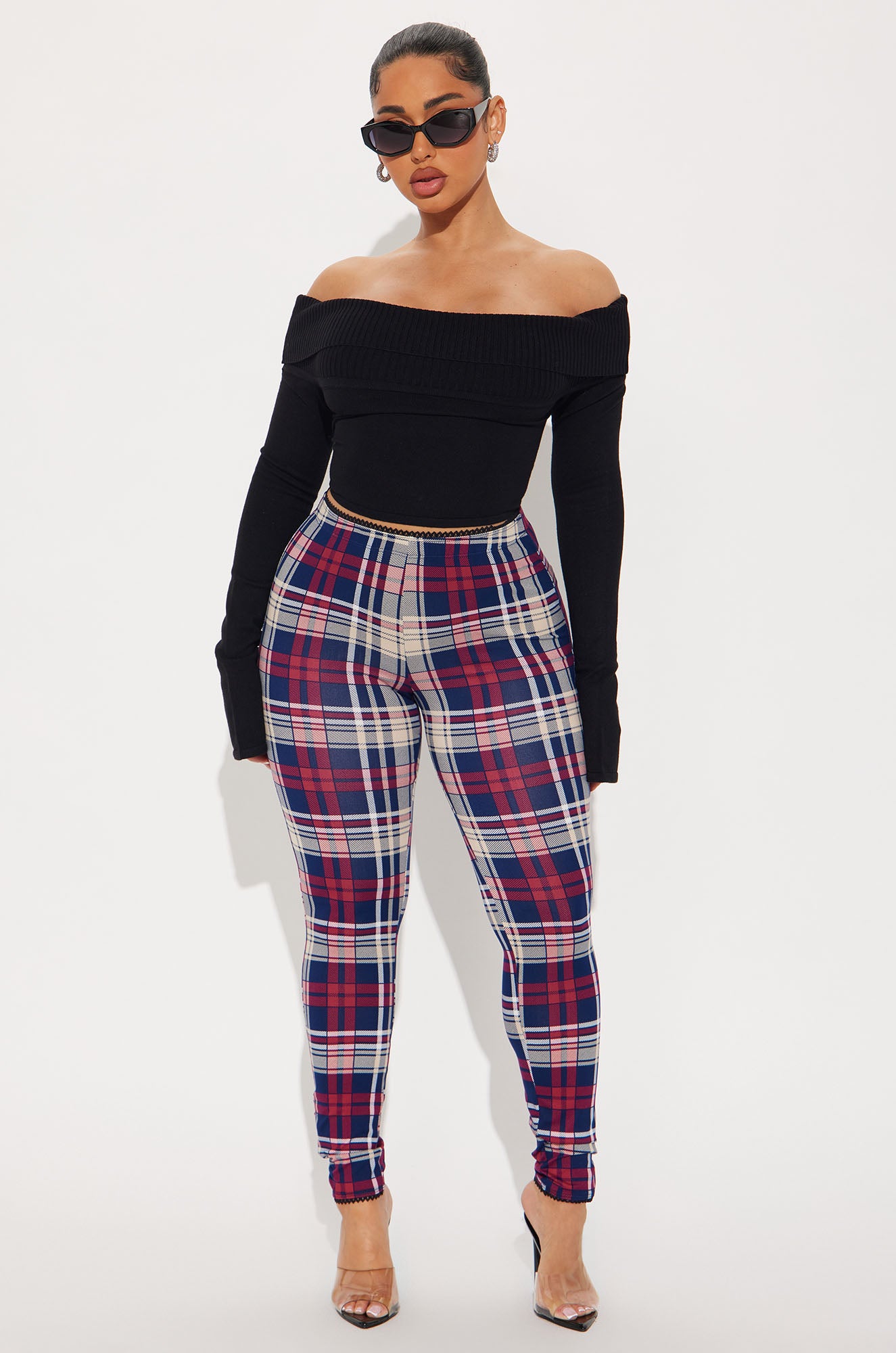 Camryn Plaid Legging
