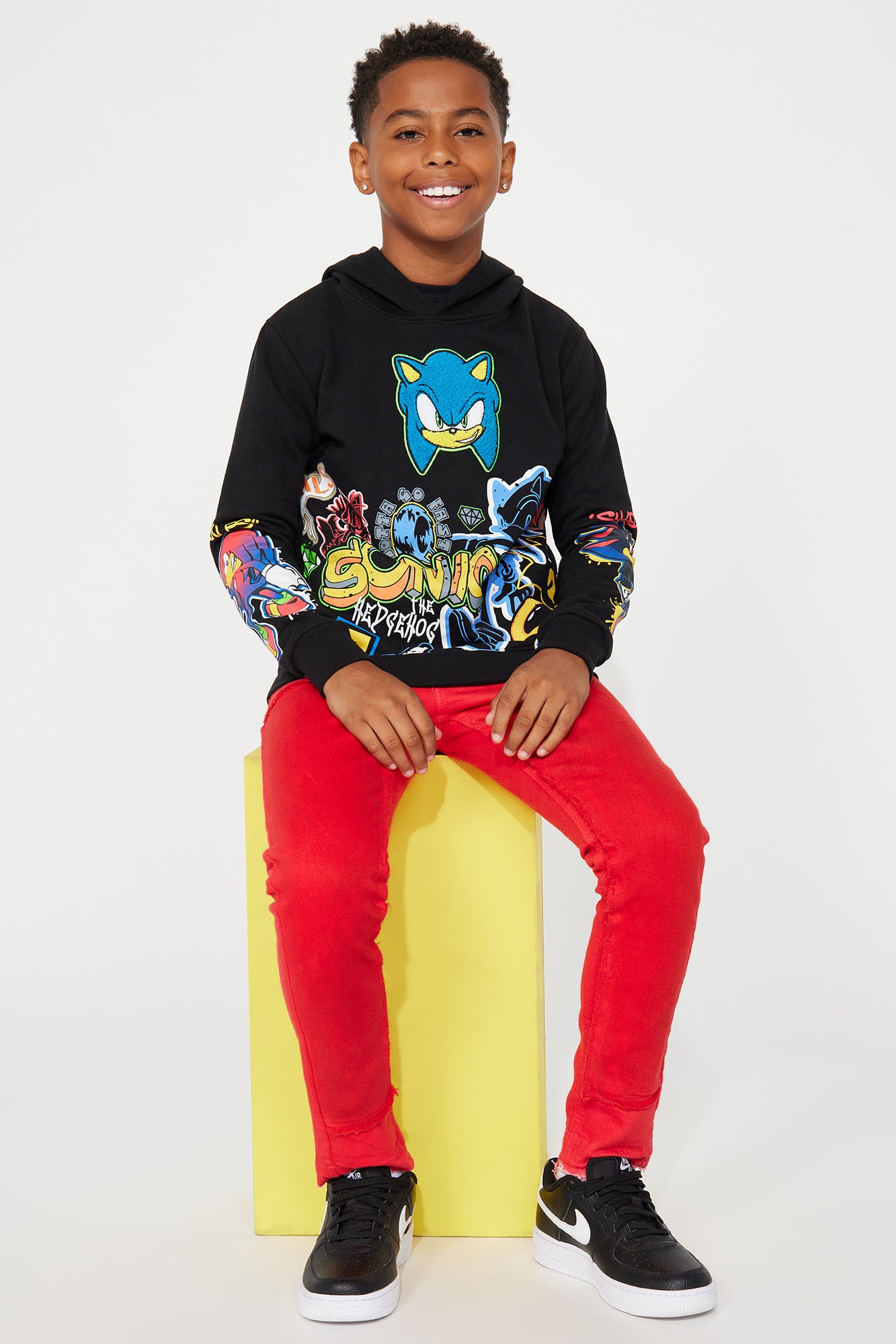 Mini Sonic Pullover Hoodie