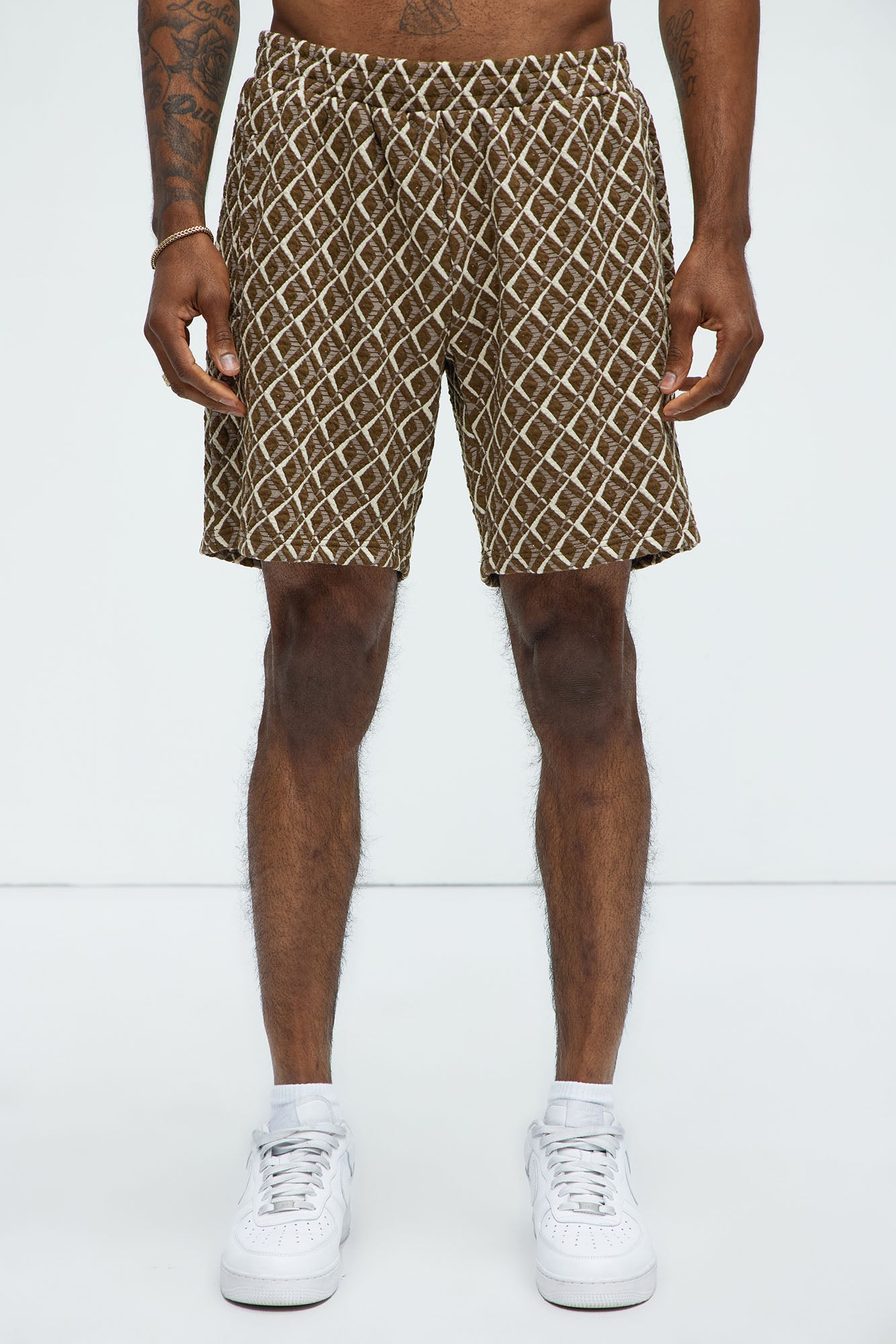 Diamonds Relaxed Shorts
