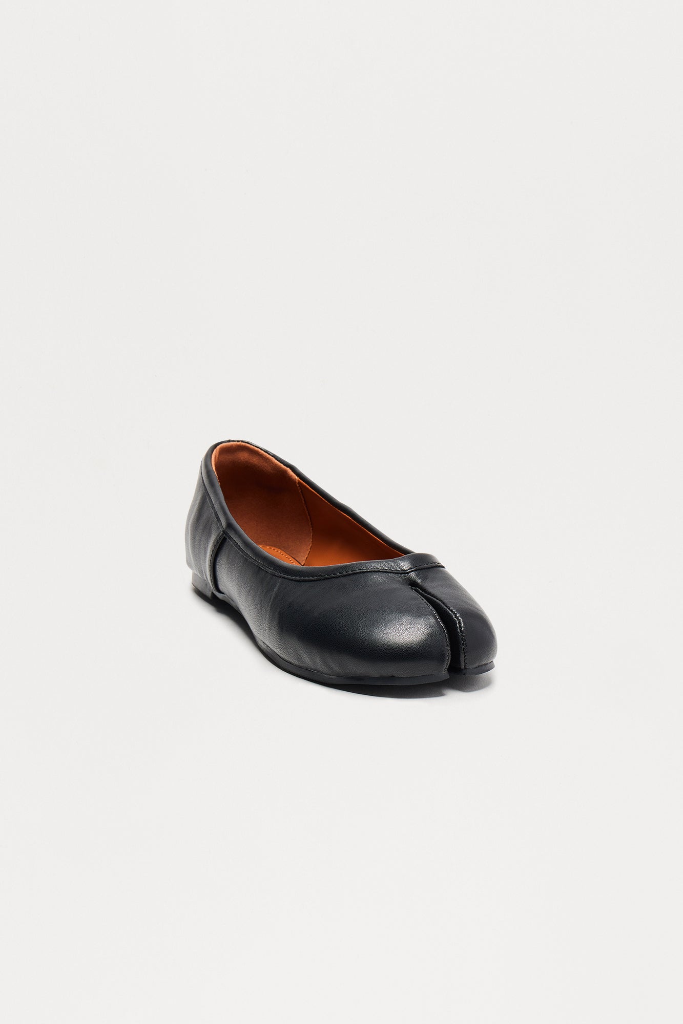 Myler Faux Leather Tabi Flats