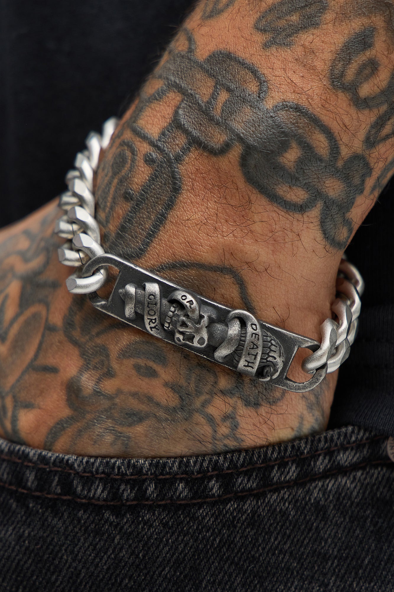 Ed Hardy Metal Bracelet