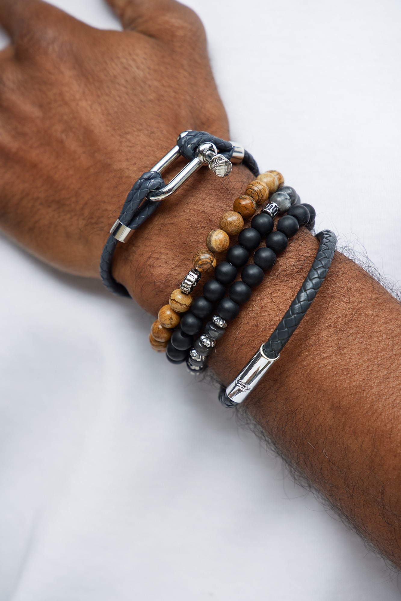 Eclectic Beaded Bracelet Set