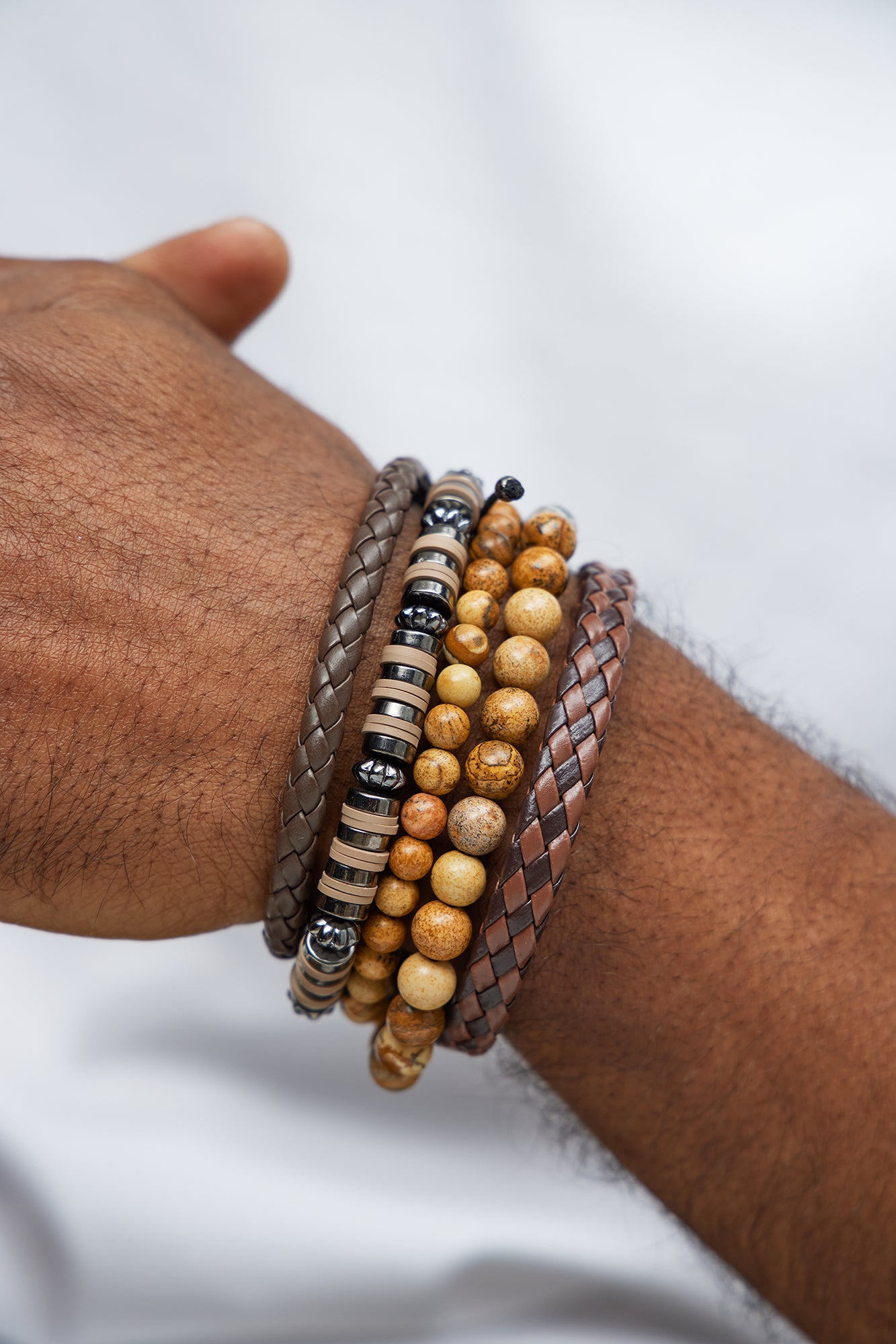 Wildflower Breeze Beaded Bracelet Set