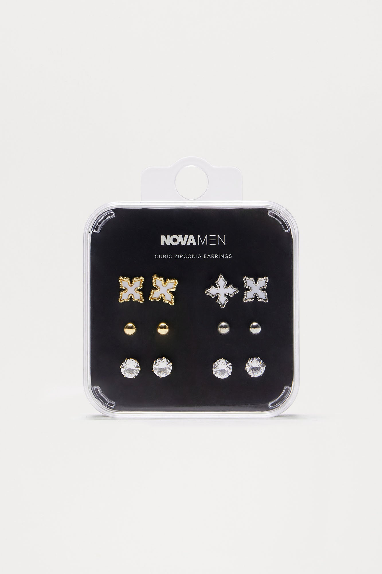 Crossed Off Earing Set